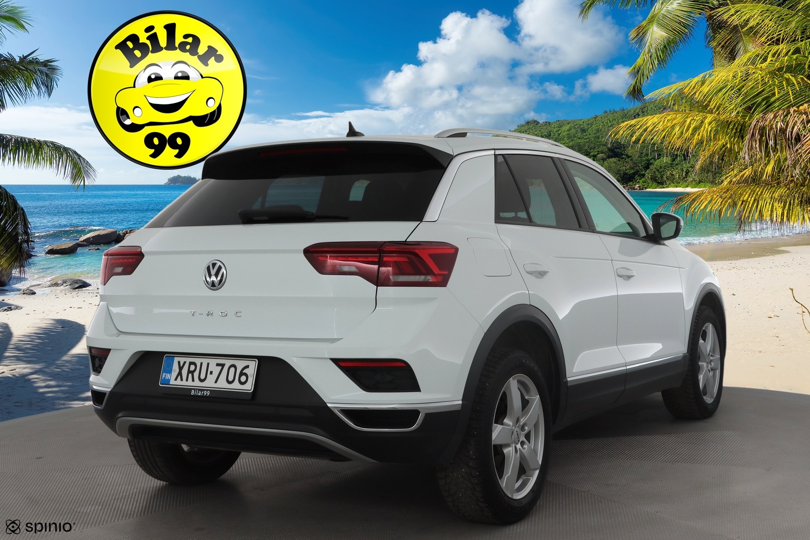Volkswagen T-Roc 2020 Sport 1,5 TSI EVO 110 kW DSG * ACC / Panorama / Webasto / P.kamera / LED / Navi / Ratinlämmitin / Digimittaristo / KeylessGo * - KATSO KAMPANJAHINTA! / 1.Om Suomi-auto / Kahdet renkaat aluvanteilla / ALV - HULLUT VÄLIPÄIVÄT KORKOTARJOUS 2,49%