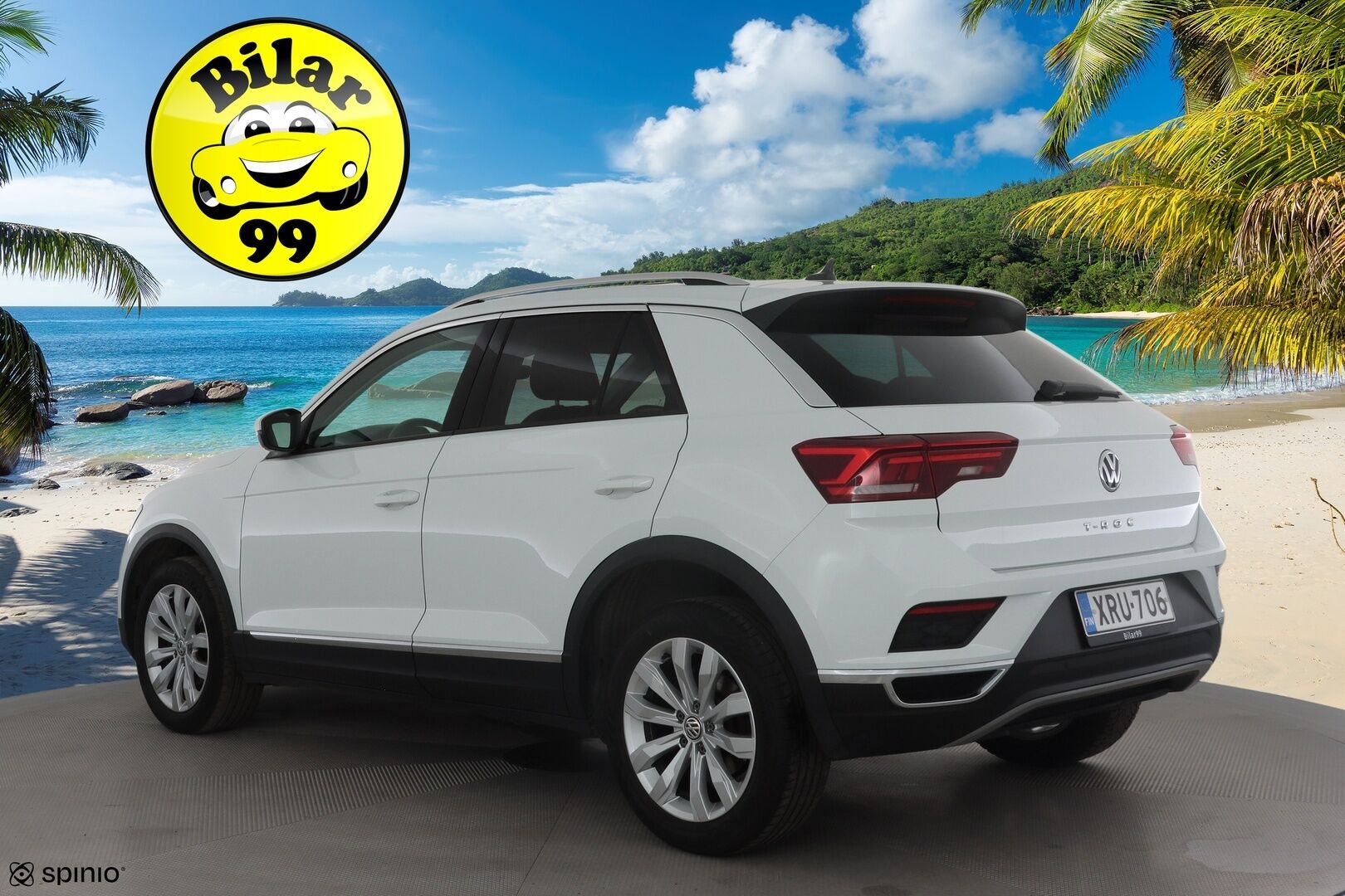 Volkswagen T-Roc 2020 Sport 1,5 TSI EVO 110 kW DSG * ACC / Panorama / Webasto / P.kamera / LED / Navi / Ratinlämmitin / Digimittaristo / KeylessGo * - 1.Om Suomi-auto / Kahdet renkaat aluvanteilla / ALV