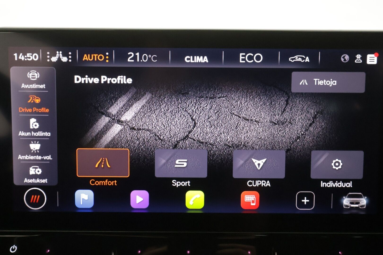 Cupra Leon 2023 1,4 PHEV 180 kW e-HYBRID DSG - | ACC | LED | P.Kamera | Muistipenkki | Keyless | Apple&Android |                Kahdet Renkaat |