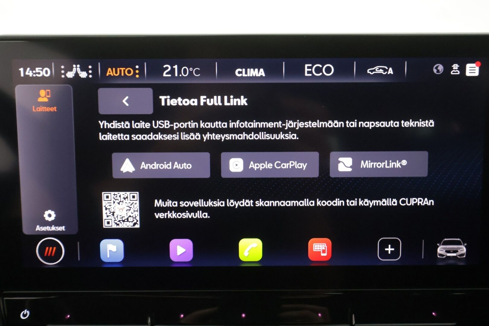 Cupra Leon 2023 1,4 PHEV 180 kW e-HYBRID DSG - | ACC | LED | P.Kamera | Muistipenkki | Keyless | Apple&Android |                Kahdet Renkaat |