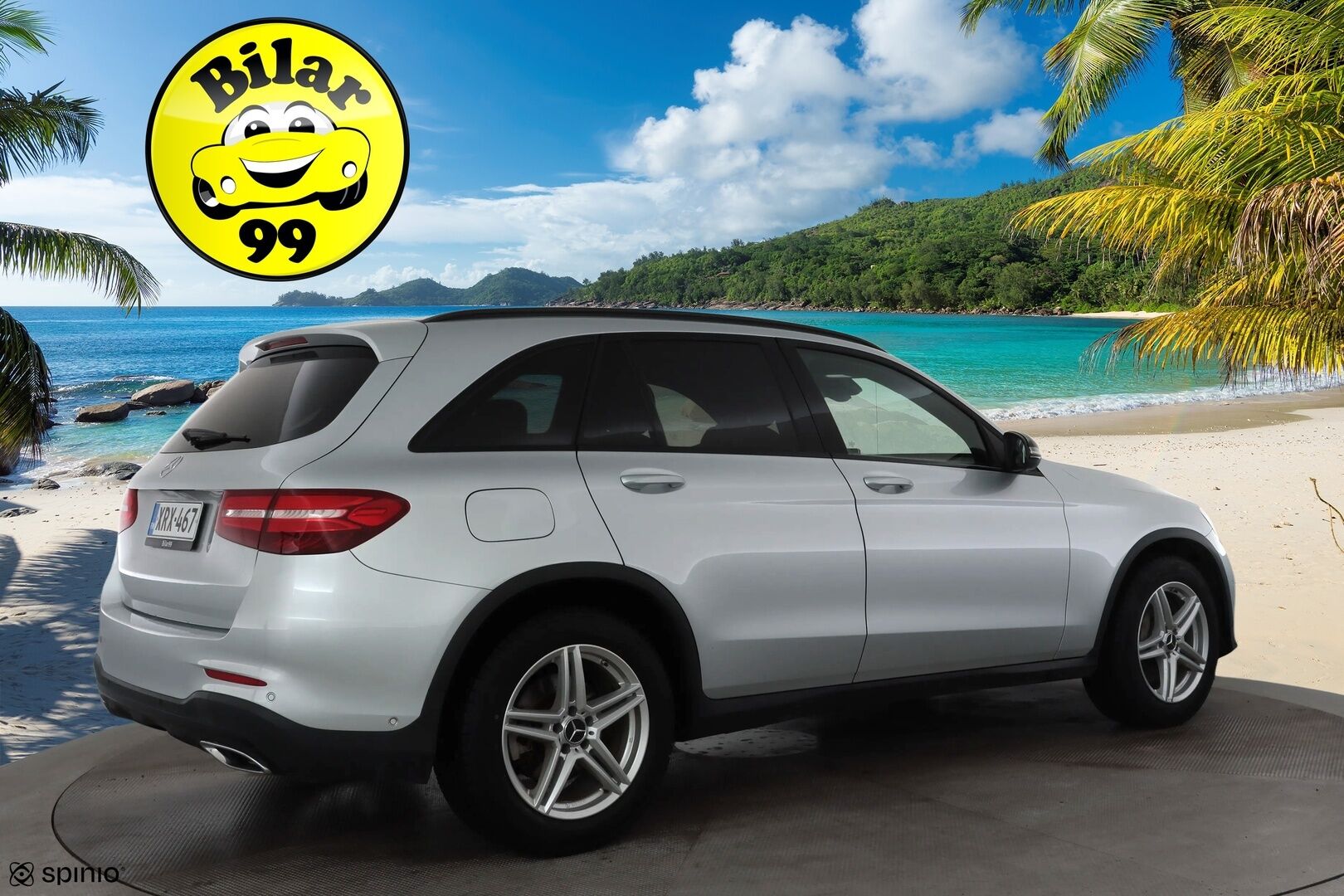 Mercedes-Benz GLC 2016 220 d 4Matic A Premium Business AMG * Distronic+ / Webasto / Burmester / Panorama / Ilma-alusta / Koukku * - Night - paketti / P.kamera / ILS LED / Sporttipenkit 