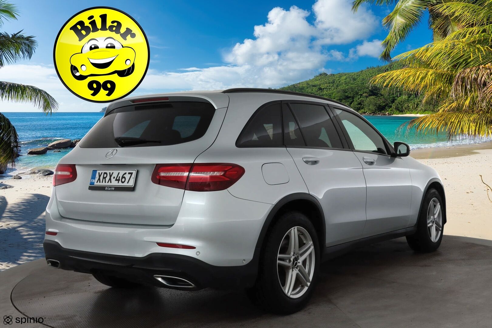 Mercedes-Benz GLC 2016 220 d 4Matic A Premium Business AMG * Distronic+ / Webasto / Burmester / Panorama / Ilma-alusta / Koukku * - Night - paketti / P.kamera / ILS LED / Sporttipenkit 