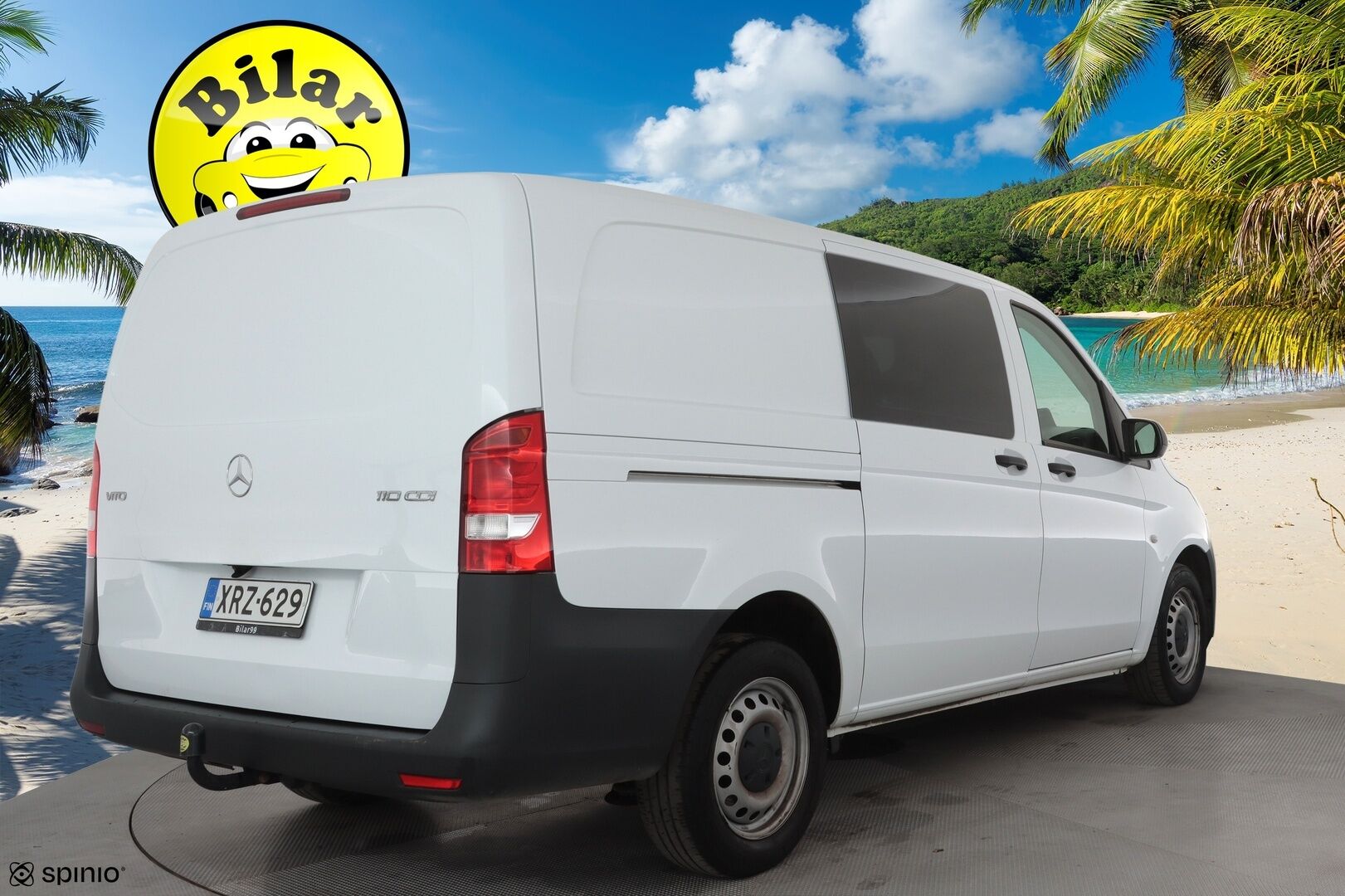 Mercedes-Benz Vito 2022 110CDI FWD-3,05/32K keskipitkä A2 Worker - Webasto | P.Kamera | Koukku | Vakkari | Apple&Android | 2x Renkaat | ALV | Juuri huollettu