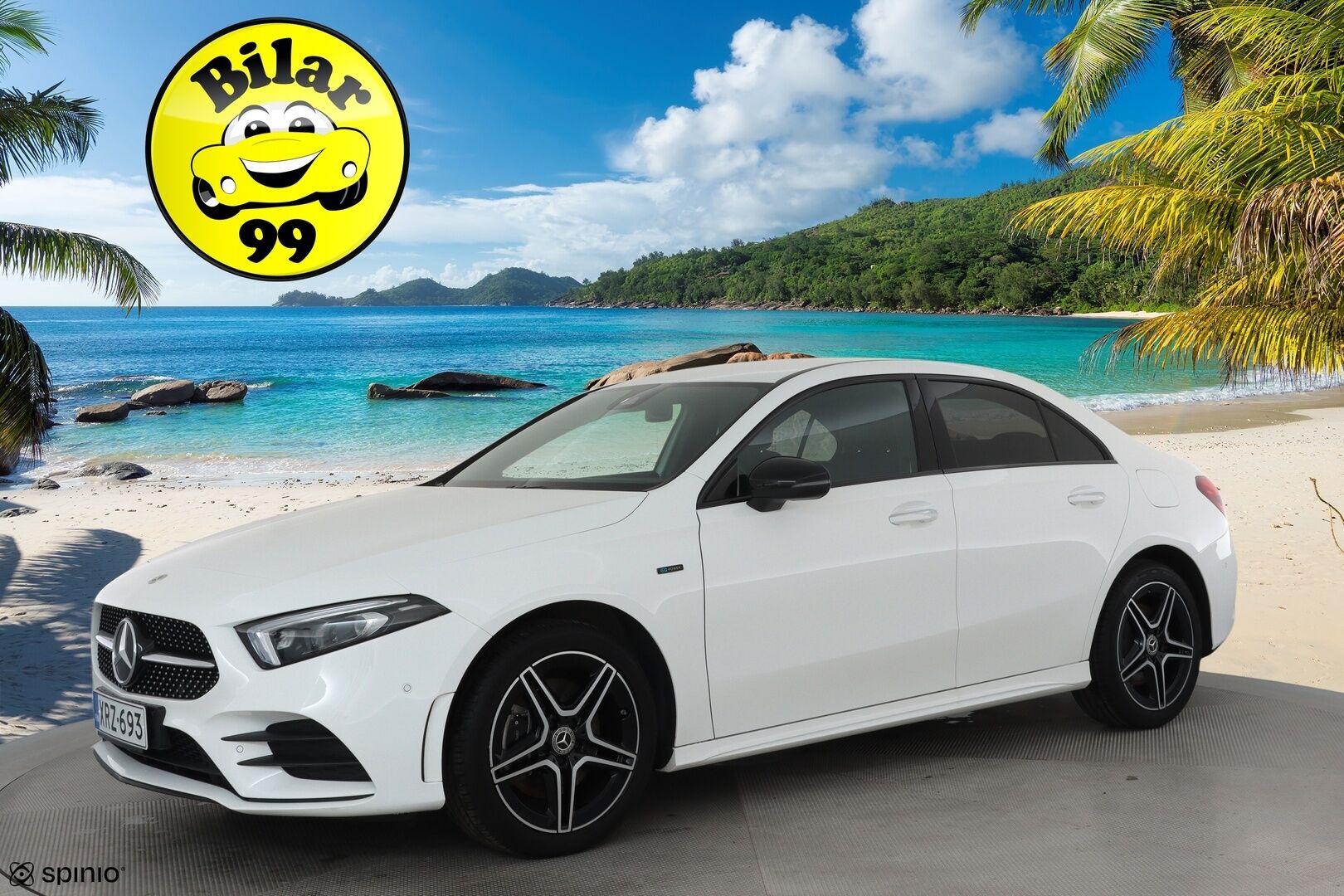 Mercedes-Benz A 2021 250 e A sedan Business AMG Edition EQ Power **Distronic / P.kamera / Multibeam / Widescreen / Sporttipenkit / Keyless** - Suomi-auto / 2x Latauskaapelit / Kahdet Renkaat
