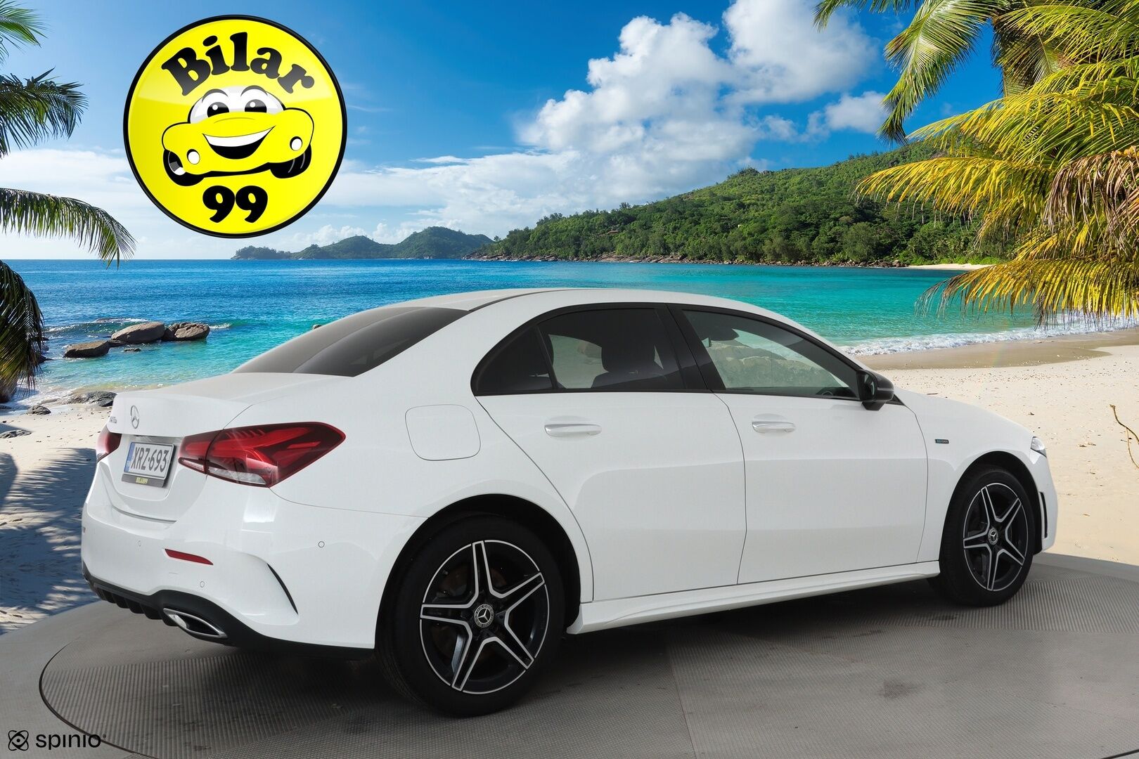 Mercedes-Benz A 2021 250 e A sedan Business AMG Edition EQ Power **Distronic / P.kamera / Multibeam / Widescreen / Sporttipenkit / Keyless** - Suomi-auto / 2x Latauskaapelit / Kahdet Renkaat