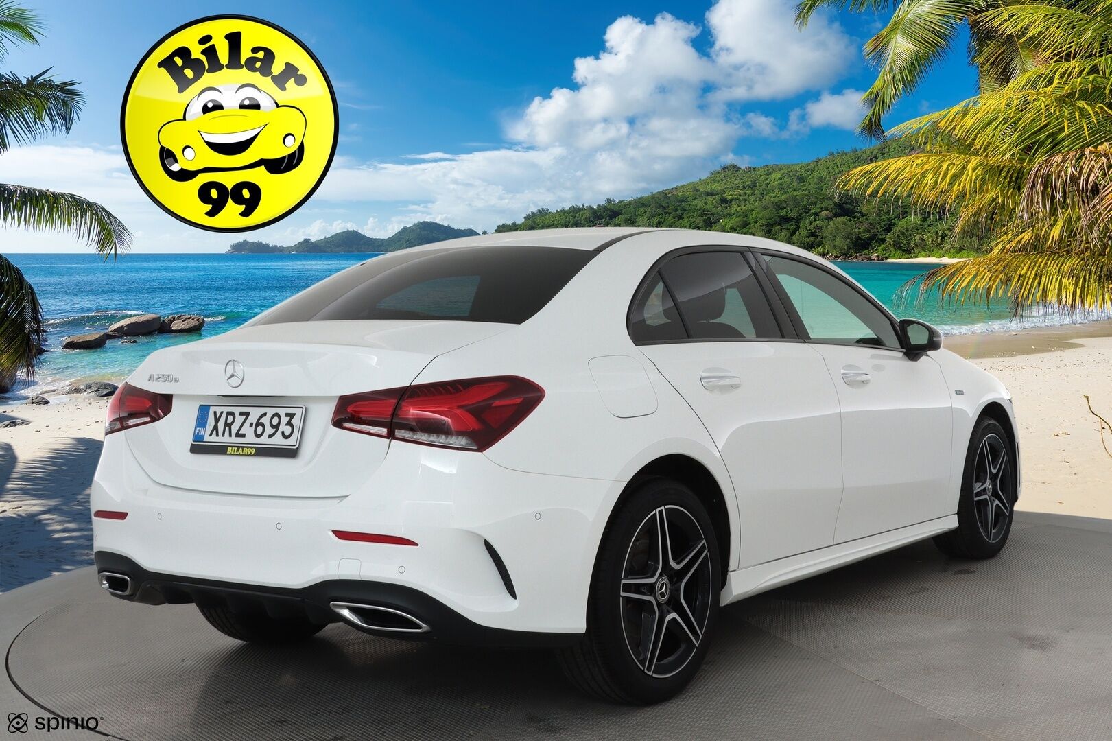 Mercedes-Benz A 2021 250 e A sedan Business AMG Edition EQ Power **Distronic / P.kamera / Multibeam / Widescreen / Sporttipenkit / Keyless** - Suomi-auto / 2x Latauskaapelit / Kahdet Renkaat