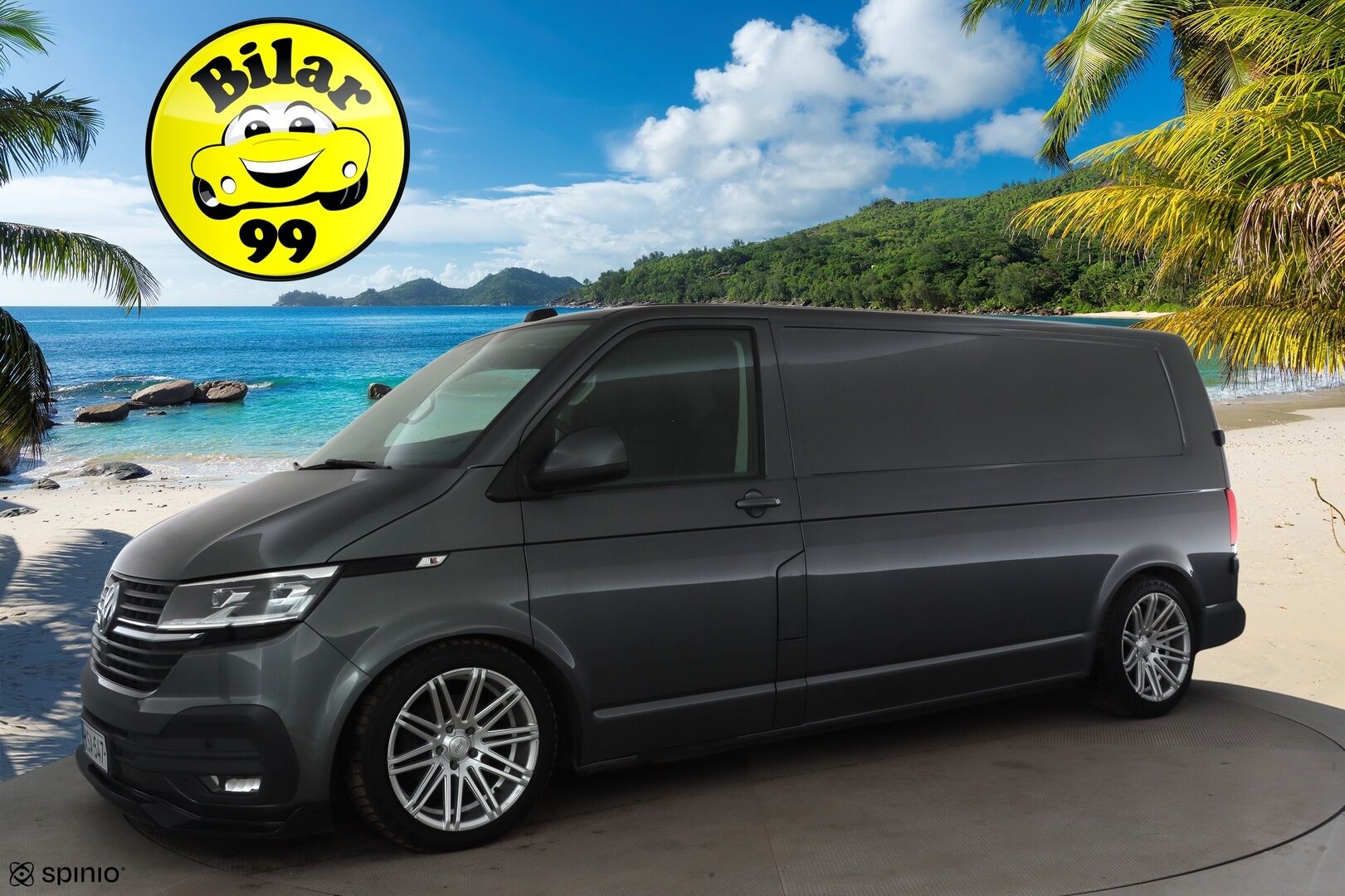 Volkswagen Transporter 2020 umpipakettiauto Pitkä 2,0 TDI 110 kW DSG * ACC / Webasto / P.Kamera LED /  Navi * - Kahdet renkaat