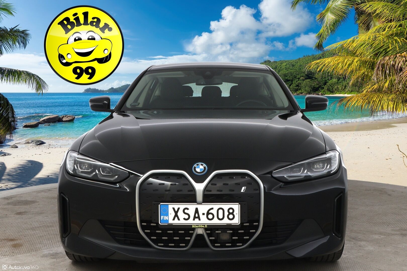 BMW i4 2022 83kWh, eDrive40 - 3,99 % KORKOTARJOUS TÄHÄN AUTOON - Peruutuskamera / Puolinahkasisusta / Sporttipenkit / Professional Navi / Apple&Android / Merkkihuollot