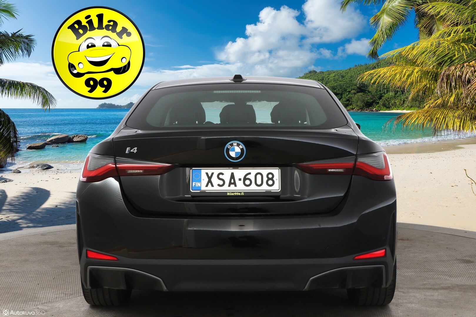 BMW i4 2022 83kWh, eDrive40 - 3,99 % KORKOTARJOUS TÄHÄN AUTOON - Peruutuskamera / Puolinahkasisusta / Sporttipenkit / Professional Navi / Apple&Android / Merkkihuollot