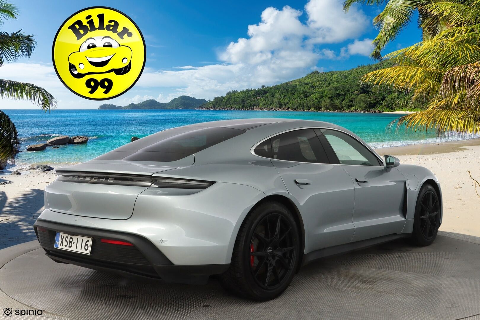 Porsche Taycan 2021 4S 420kW Performance Battery Plus * ACC / Bose / Muistipenkki / Apukuskin näyttö / Panorama / Peruutuskamera / Keyless * - Akku kuntotarkastettu / Merkkihuollettu, viimeisin huolto 59tkm / 2x vanteet