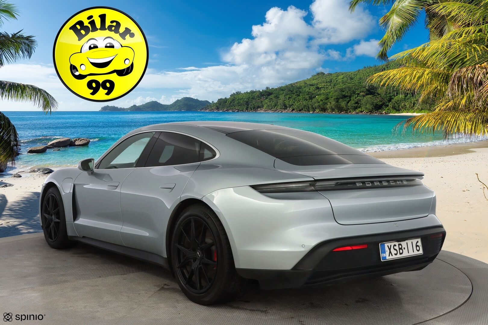 Porsche Taycan 2021 4S 420kW Performance Battery Plus * ACC / Bose / Muistipenkki / Apukuskin näyttö / Panorama / Peruutuskamera / Keyless * - Akku kuntotarkastettu / Merkkihuollettu, viimeisin huolto 59tkm / 2x vanteet