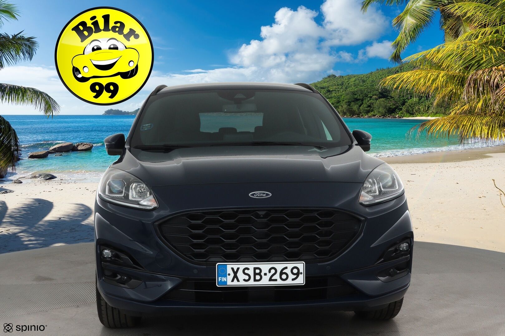 Ford Kuga 2021 2,5 Ladattava hybridi (PHEV) 225hv CVT FWD ST-Line **Adapt.Vakkari / LED-valot / P.Kamera / Navi / Kaistavahti** - 2x Fordin vanteet / Merkkihuollettu / Akku kuntotarkastettu / 