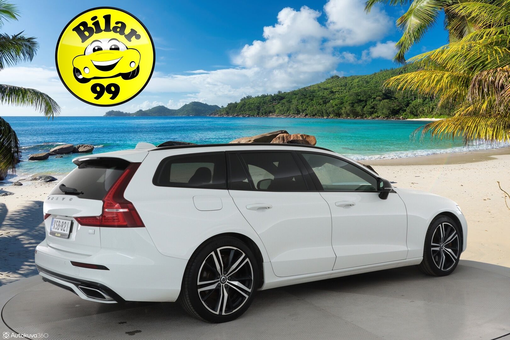 Volvo V60 2021 T6 TwE AWD R-Design aut **Panorama / Pa-lämmitin / Koukku / Adapt. vakkari / Muistipenkki / P.Kamera** - * Siisti R-Design hyvällä akkutestillä, AVILOO SoH arvo 86% *