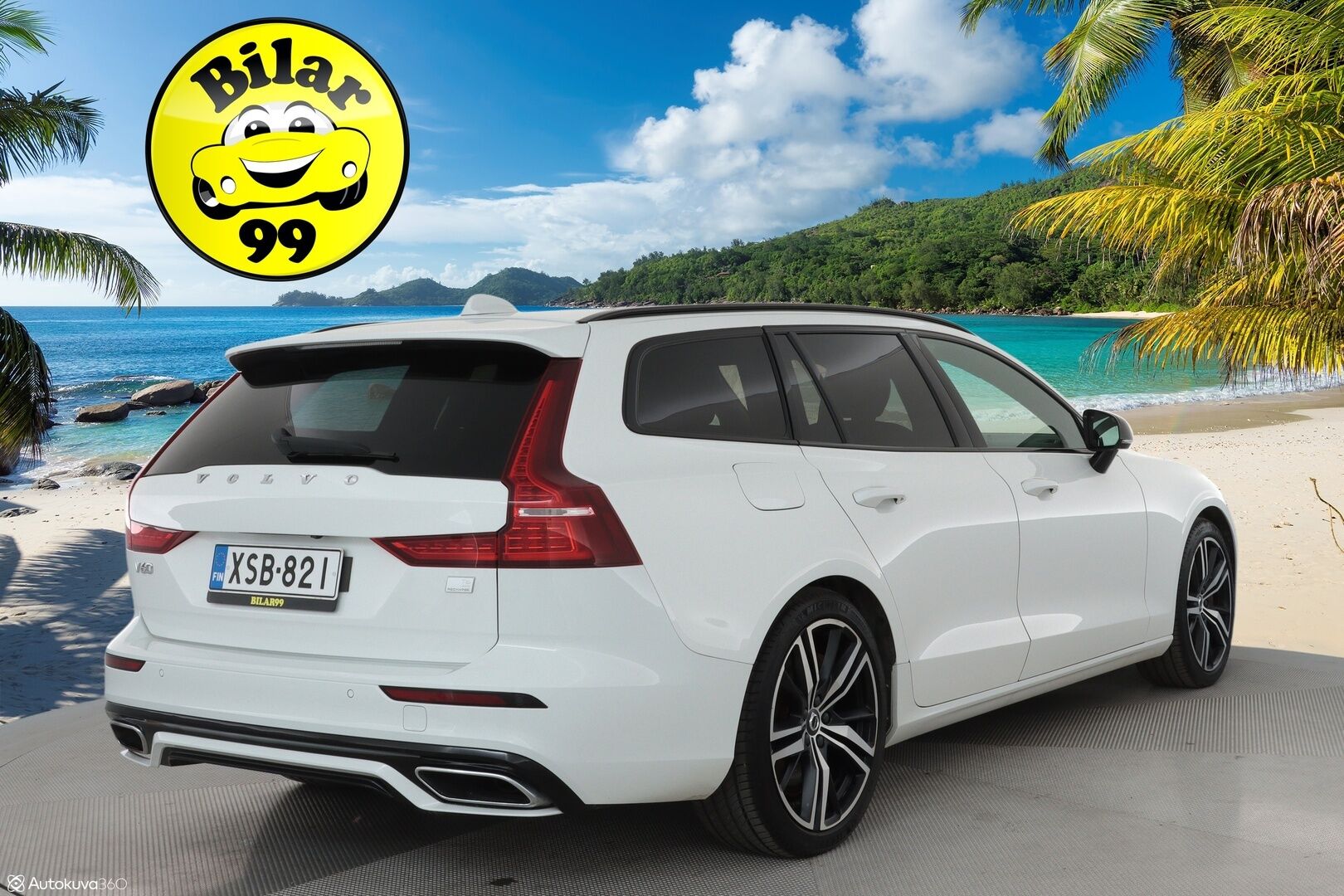 Volvo V60 2021 T6 TwE AWD R-Design aut **Panorama / Pa-lämmitin / Koukku / Adapt. vakkari / Muistipenkki / P.Kamera** - * Siisti R-Design hyvällä akkutestillä, AVILOO SoH arvo 86% *