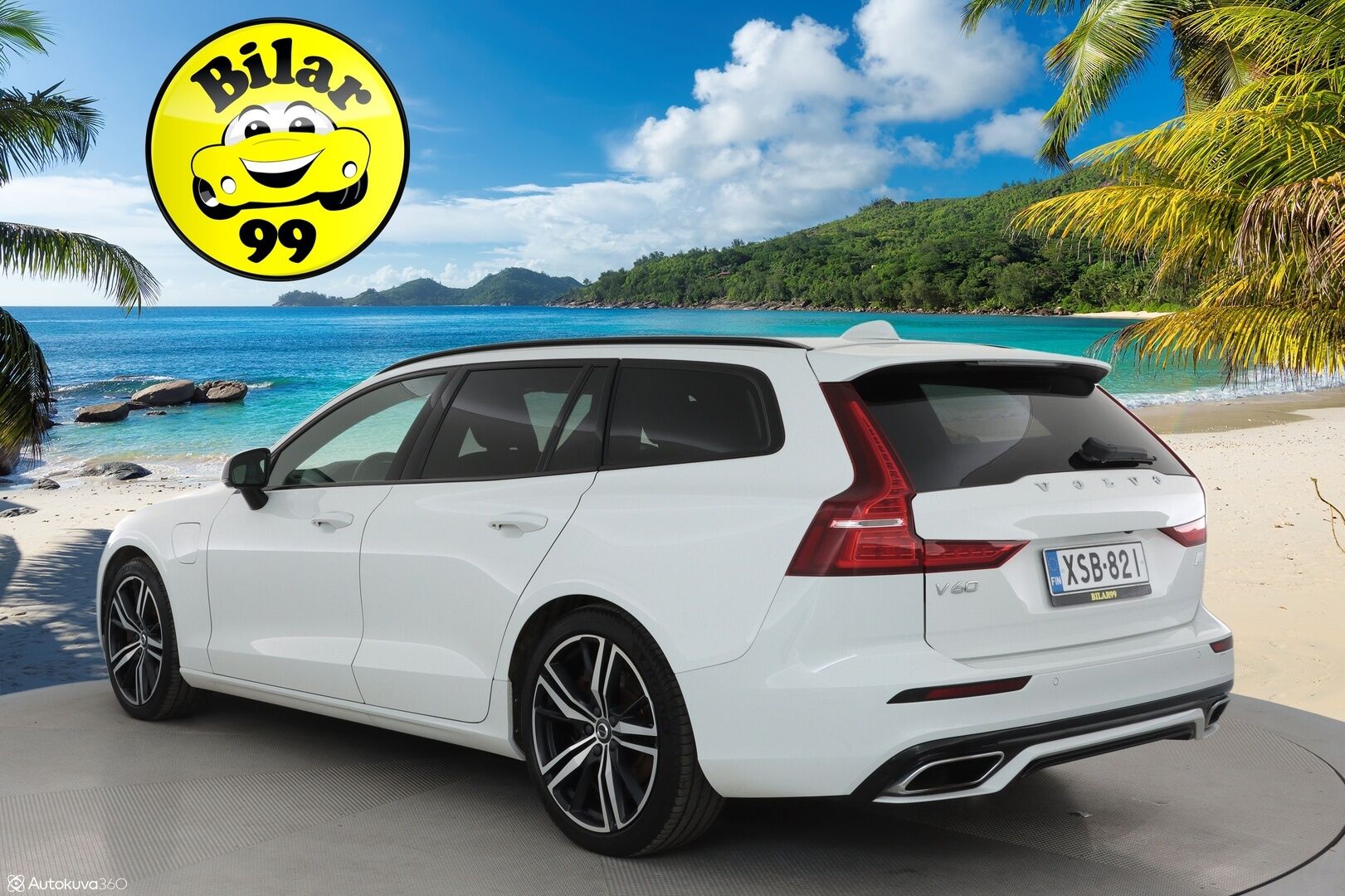 Volvo V60 2021 T6 TwE AWD R-Design aut **Panorama / Pa-lämmitin / Koukku / Adapt. vakkari / Muistipenkki / P.Kamera** - * Siisti R-Design hyvällä akkutestillä, AVILOO SoH arvo 86% *