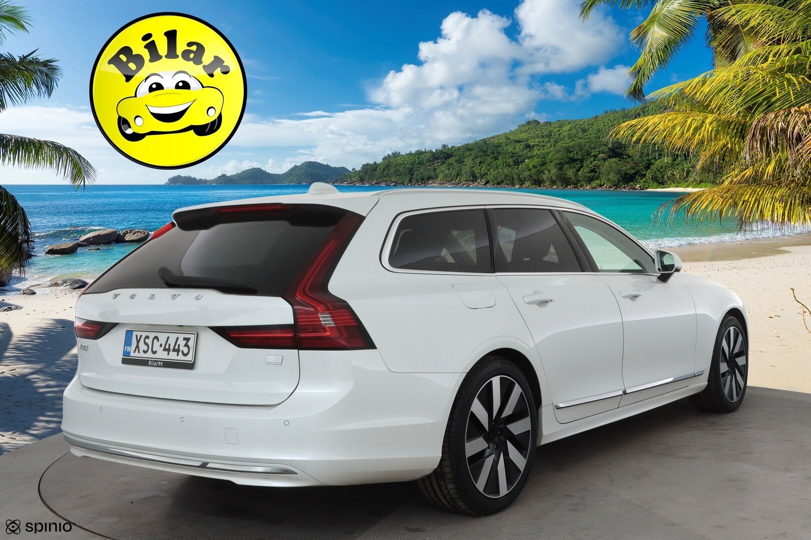 Volvo V90 2024 T6 AWD Long Range Plus Bright aut - 1.Om Suomi-auto | Merkkihuollettu | Kahdet Renkaat | ALV | Pilot Assist | Webasto | LED | Muistipenkit | P.Kamera | Keyless |Sporttipenkit | Apple&Android 