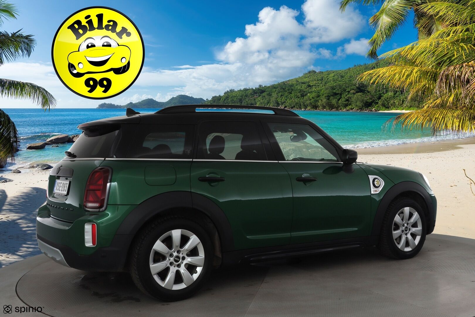 Mini Countryman 2023 Cooper SE ALL4 A Maximise * ACC / Muistipenkki / Harman/Kardon / P.Kamera / Navi / HUD / Panoraama * - Kahdet renkaat / Merkkihuollettu / Koti & Kauppalaturi