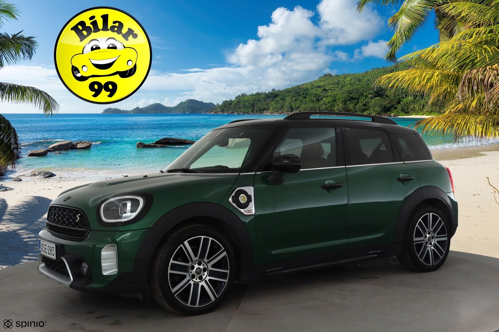 Mini Countryman 2023 Cooper SE ALL4 A Maximise * ACC / Muistipenkki / Harman/Kardon / P.Kamera / Navi / HUD / Panoraama * - Kahdet renkaat / Merkkihuollettu / Koti & Kauppalaturi