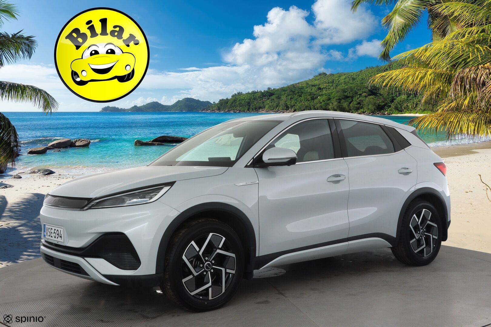 BYD Atto 3 2022 Design - | ACC | ILP | Sähköpenkit | Panorama | 360° | Nahkasisusta | LED | BSM | Lane Assist | RCTA | Ambient | Keyless | 2x renkaat aluin | 