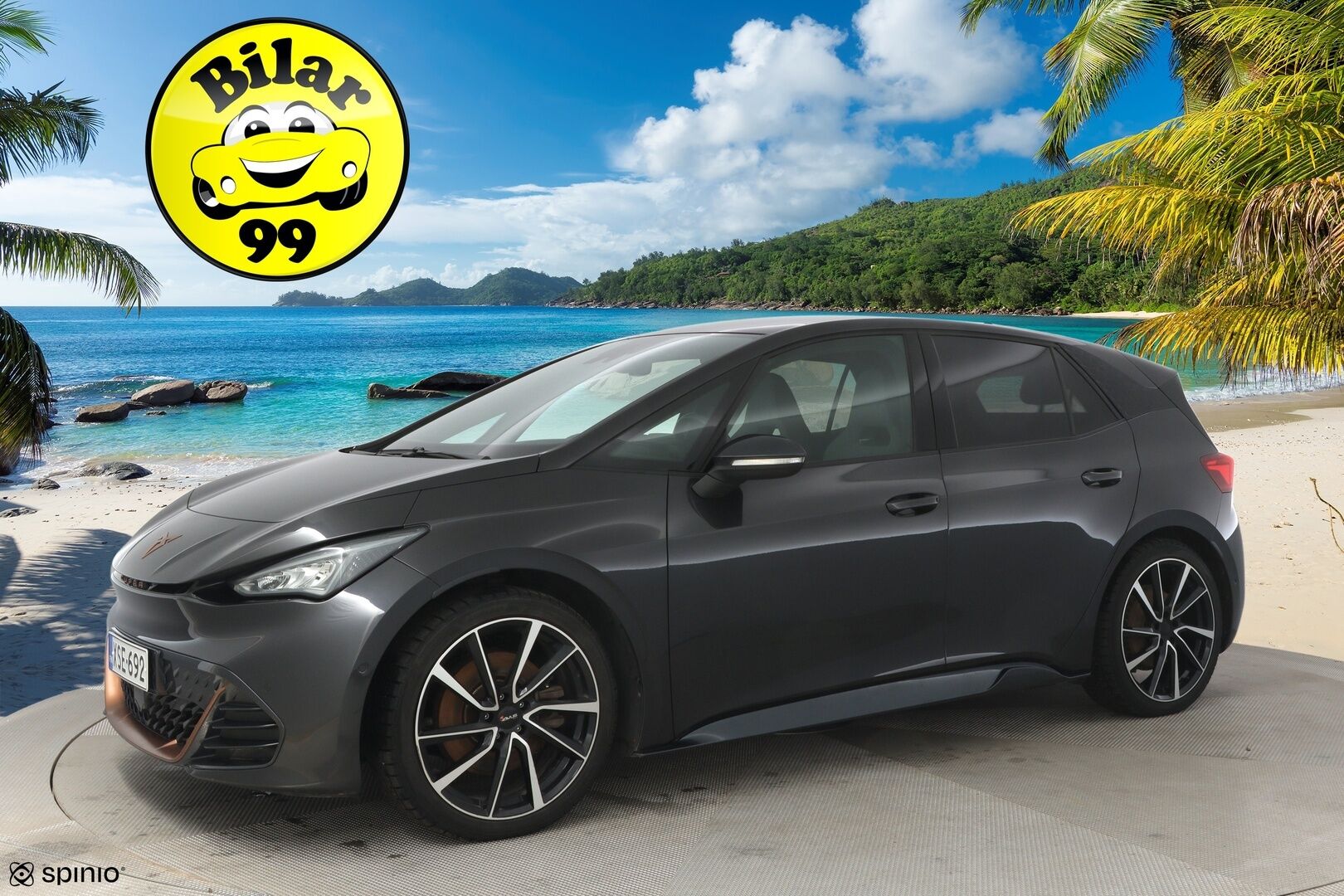 Cupra Born 2022 Impulse 170 kW 77/82 kWh *ACC / HUD / Mukautuva alusta / P. Kamera / Kaistavahti / Hierova penkki * - *SOH 93% / Siisti maalipinta / Yksilö!*