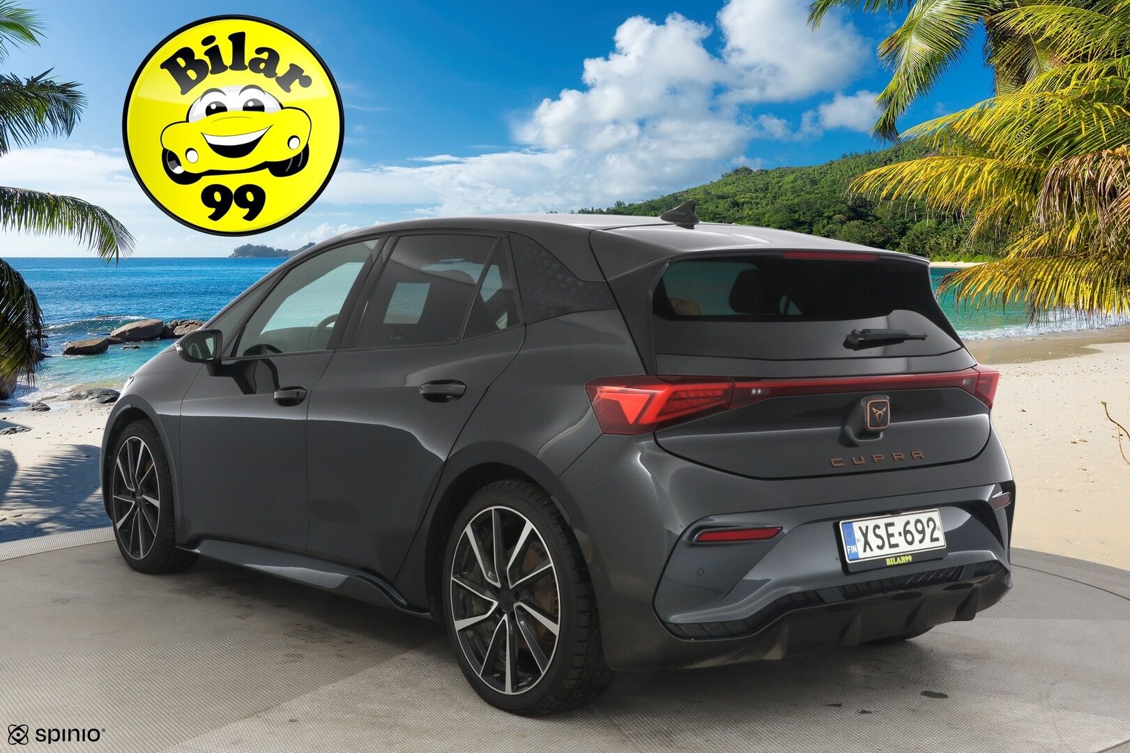 Cupra Born 2022 Impulse 170 kW 77/82 kWh *ACC / HUD / Mukautuva alusta / P. Kamera / Kaistavahti / Hierova penkki * - *SOH 93% / Siisti maalipinta / Yksilö!*