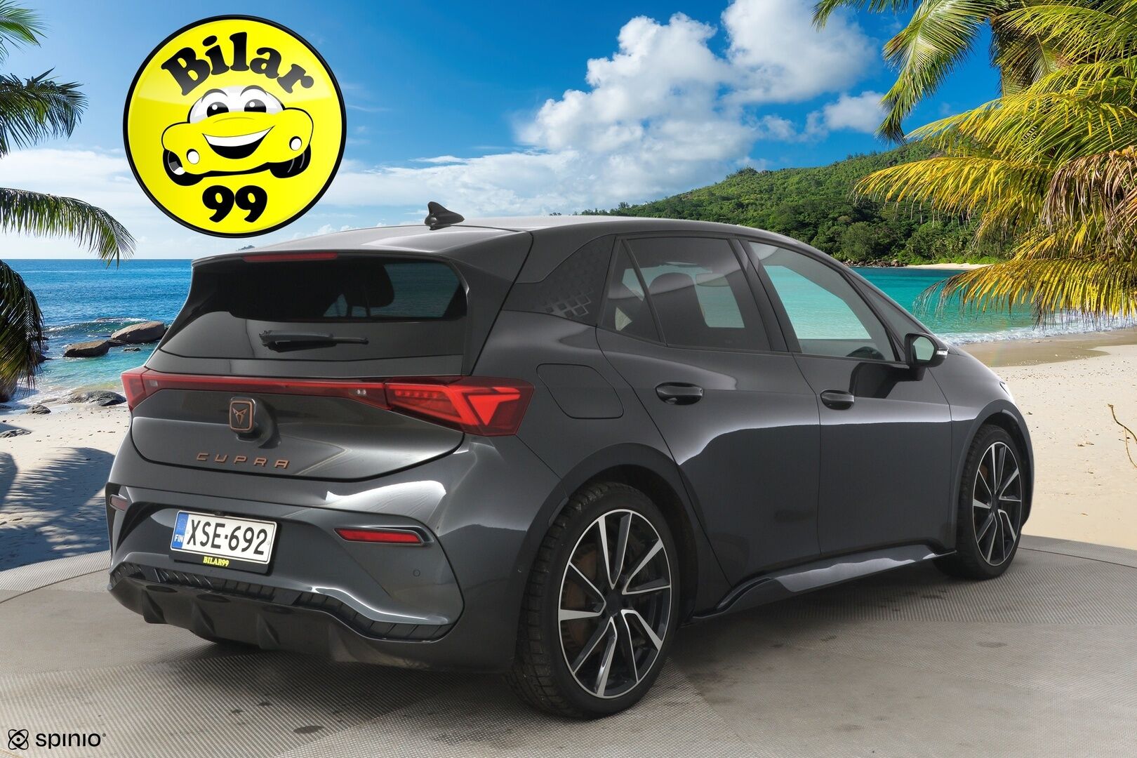 Cupra Born 2022 Impulse 170 kW 77/82 kWh *ACC / HUD / Mukautuva alusta / P. Kamera / Kaistavahti / Hierova penkki * - *SOH 93% / Siisti maalipinta / Yksilö!*