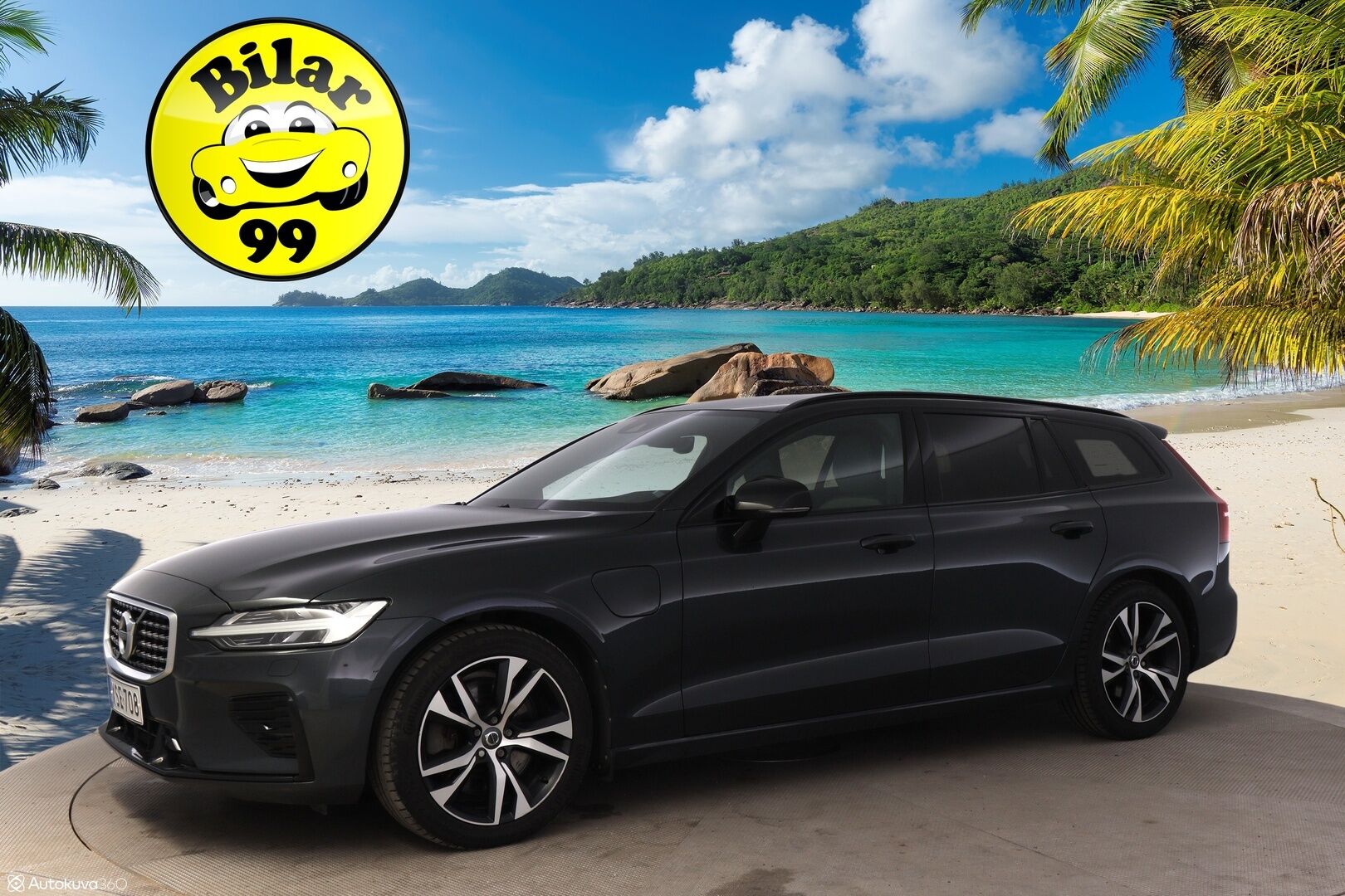 Volvo V60 2020 T8 TwE AWD Business R-Design aut **Adapt. vakkari / Webasto / Navi / VOC / BLIS / LED / P.kamera / Koukku * - Upea väri / Hyvin huollettu / Katso varusteet!