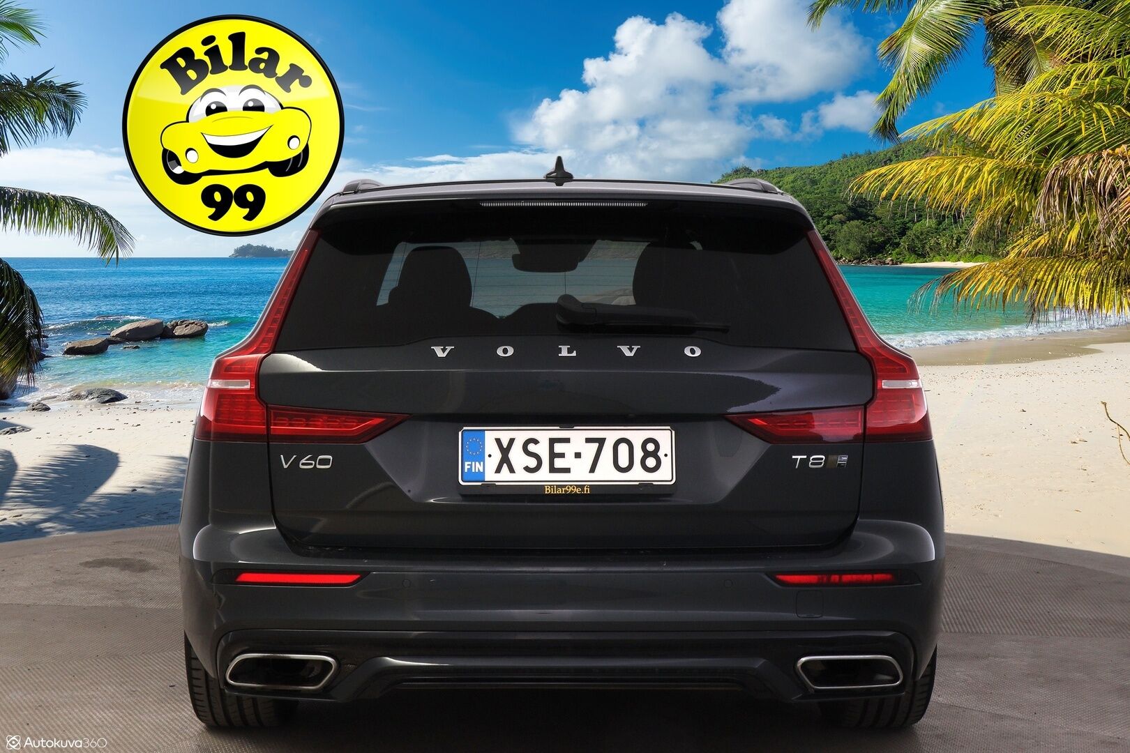 Volvo V60 2020 T8 TwE AWD Business R-Design aut **Adapt. vakkari / Webasto / Navi / VOC / BLIS / LED / P.kamera / Koukku * - Upea väri / Hyvin huollettu / Katso varusteet!