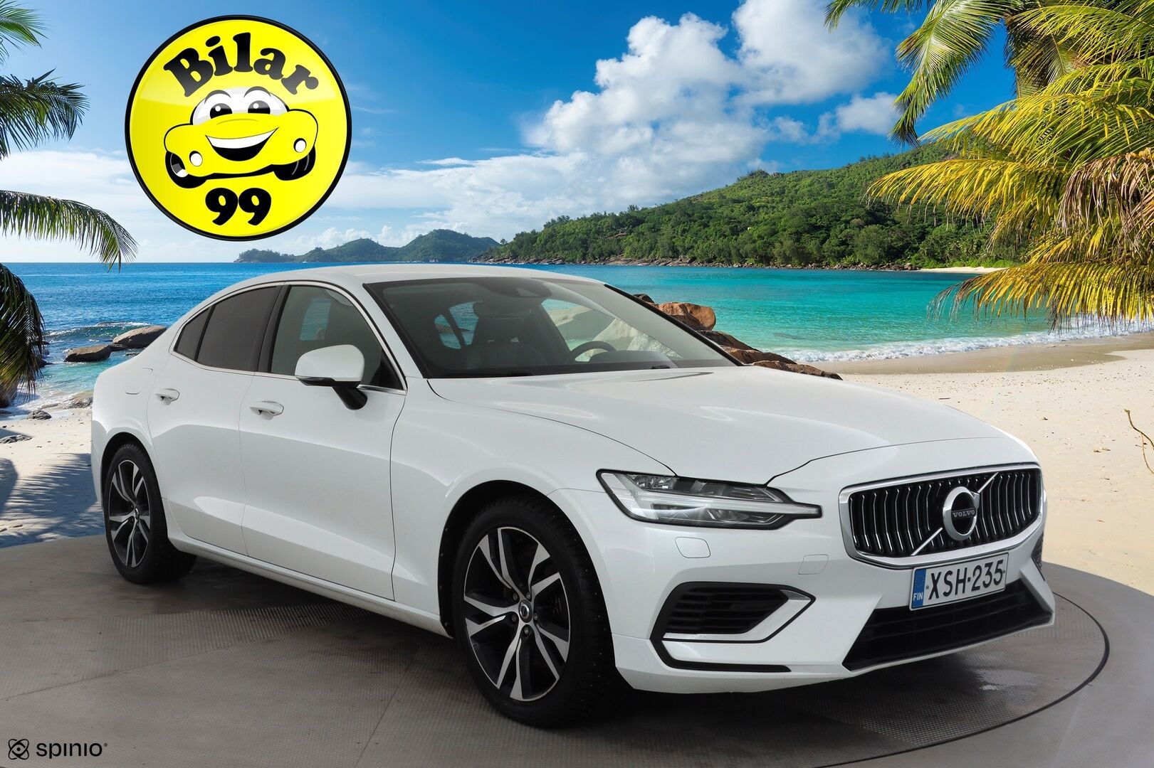 Volvo S60 2021 T8 TwE AWD Business Inscription aut * ACC / P.kamera / Muistipenkki / Webasto / Koukku / LED / Navi * - Nokian Nastarenkaat / Hiljattain Huollettu / Siistikuntoinen / Carplay / 2x Volvo Alut!