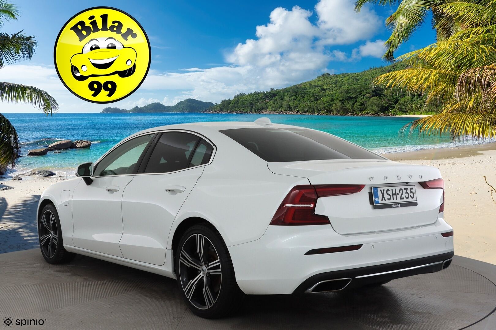 Volvo S60 2021 T8 TwE AWD Business Inscription aut * ACC / P.kamera / Muistipenkki / Webasto / Koukku / LED / Navi * - Kahdet renkaat aluvanteilla - HULLU BLACKWEEK KORKOTARJOUS 2,49%