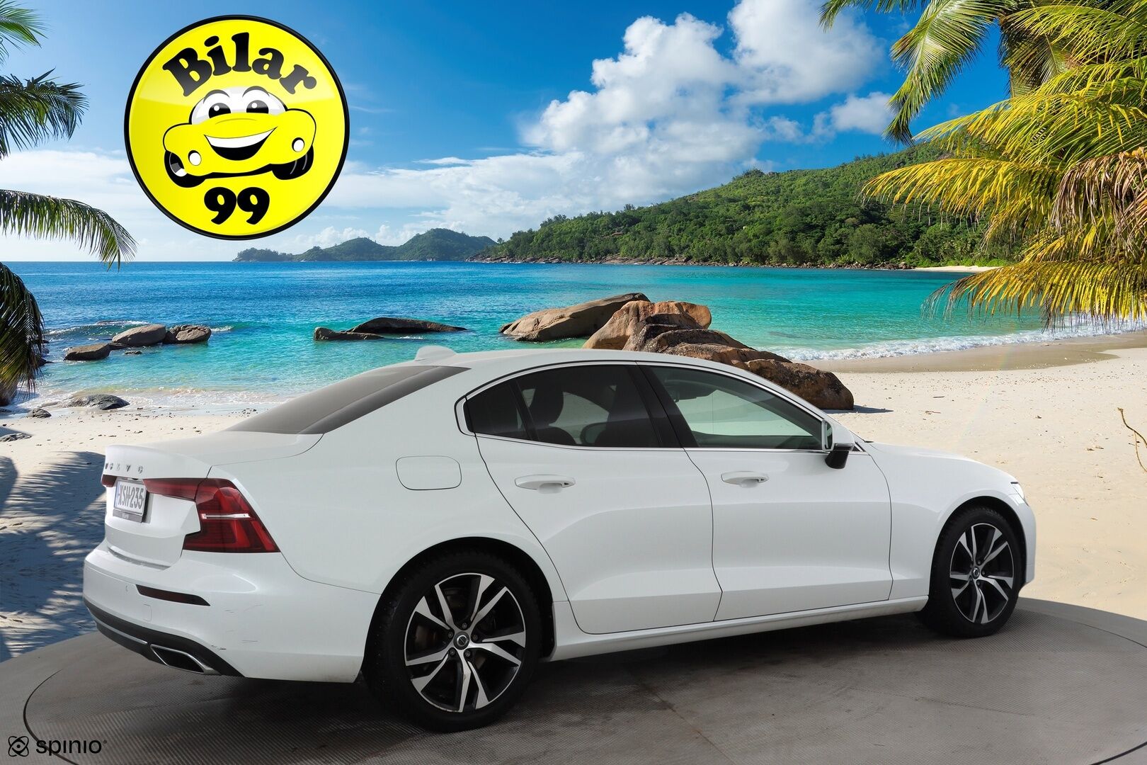 Volvo S60 2021 T8 TwE AWD Business Inscription aut * ACC / P.kamera / Muistipenkki / Webasto / Koukku / LED / Navi * - Nokian Nastarenkaat / Hiljattain Huollettu / Siistikuntoinen / Carplay / 2x Volvo Alut!