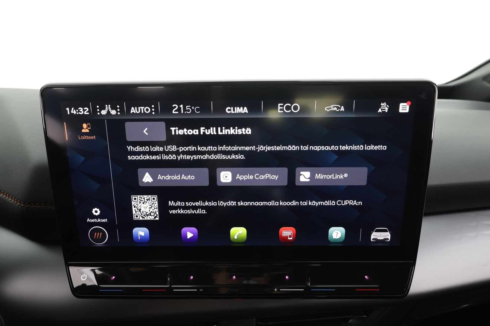 CUPRA Born 2024 150 kW 58 kWh - | ACC | ILP | P.kamera | Keyless | Lane Assist | LED | Apple & Android | Lämm. ratti | Ambient | 2x renkaat aluin | 1-om suomiauto | ALV | 