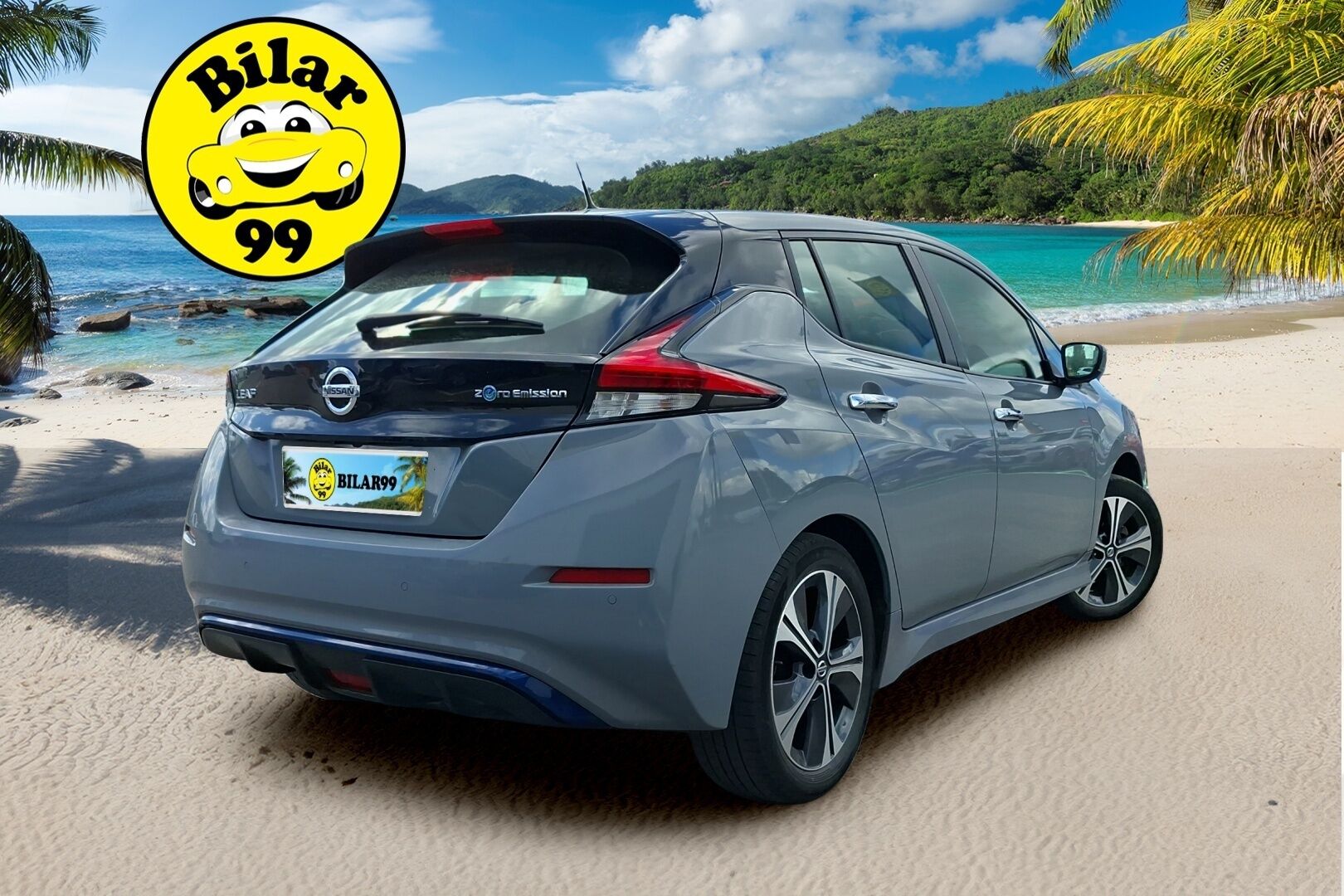 Nissan Leaf 2021 e+ N-Connecta MY21 62 kWh FI - Lämpöpumppu | Adapt.Vakkari | 360-Kamera | BLIS | Navi | Ratinlämmitys | Juuri huollettu!