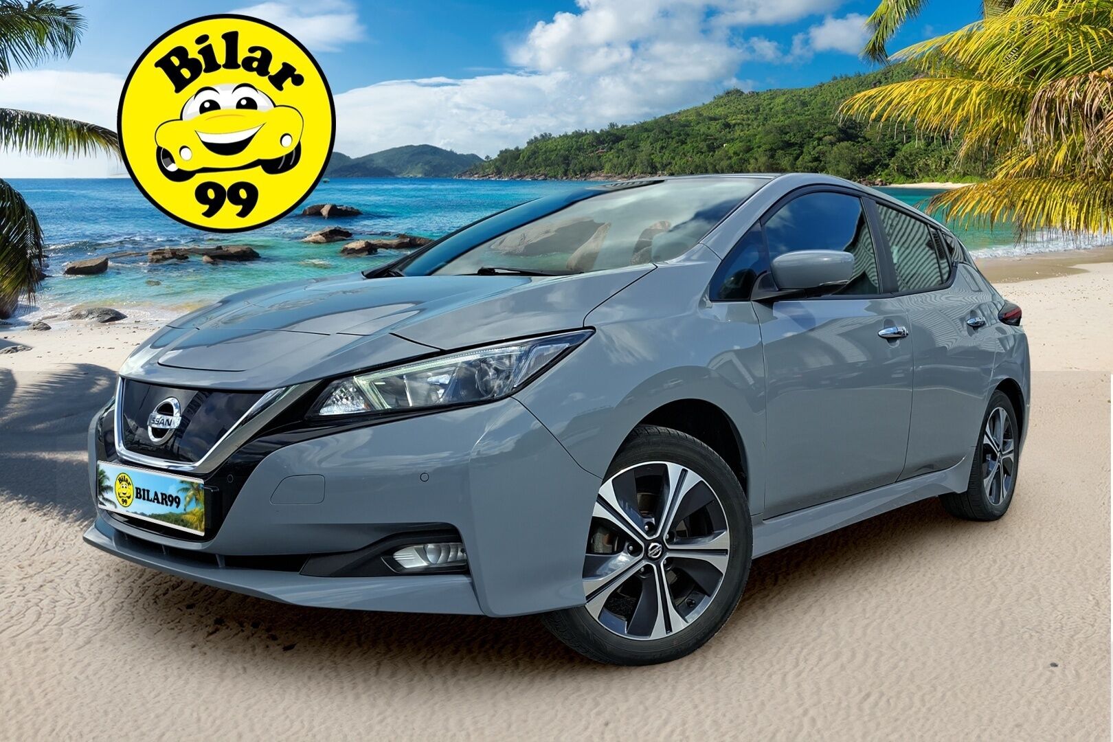 Nissan Leaf 2021 e+ N-Connecta MY21 62 kWh FI - Lämpöpumppu | Adapt.Vakkari | 360-Kamera | BLIS | Navi | Ratinlämmitys | Juuri huollettu!