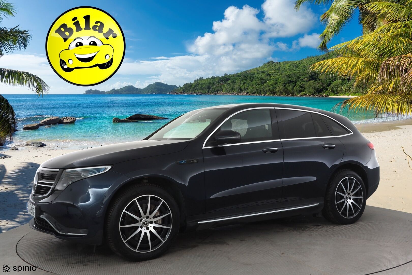 Mercedes-Benz EQC 2021 400 4Matic - | Distronic+ | Lisälämmitin | Koukku | Muistipenkit | Widescreen | Kattoluukku | Burmester | LED | 360-Kamera | Sporttinahat | Keyless | Apple&Android | Kahdet Renkaat |