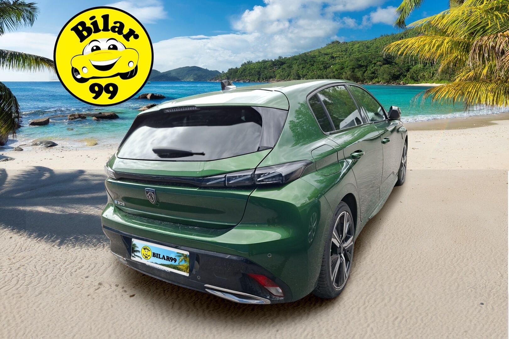 Peugeot E-308 2023 First Edition  54 kWh 156 Automaatti - | Suomi-auto | Lämpöpumppu | Keyless | 360 Peruutuskamera + tutkat edessä ja takana | Kahdet renkaat + vanteet |