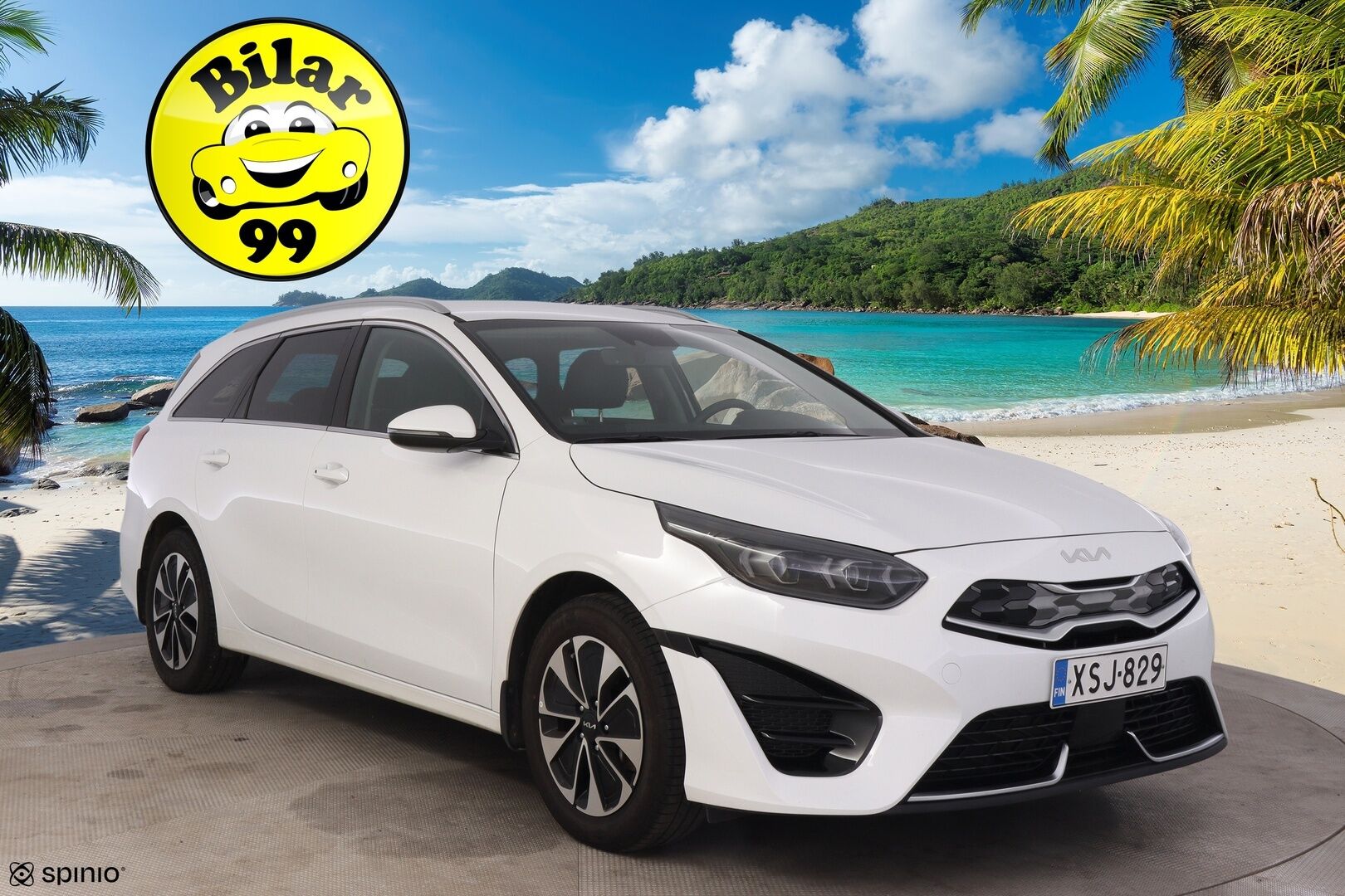 Kia Ceed 2024 1.6 GDI Plug-In Hybrid Business Premium SW DCT Aut *ACC / Kamera / KeyLessGo / LED / Navi / Puolinahat / Ratinlämmitin* - Kahdet huippukuntoiset merkkirenkaat! / Takuu voimassa / Vaihtoehto uudelle!