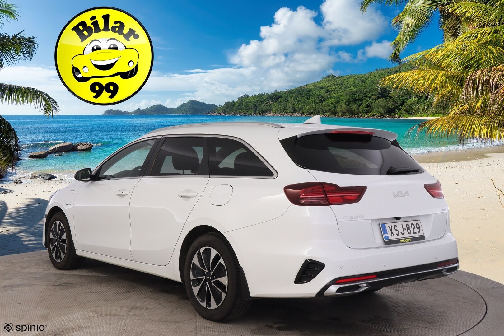 Kia Ceed 2024 1.6 GDI Plug-In Hybrid Business Premium SW DCT Aut *ACC / Kamera / KeyLessGo / LED / Navi / Puolinahat / Ratinlämmitin* - 1-omisteinen / Kahdet hyvät renkaat vantein*