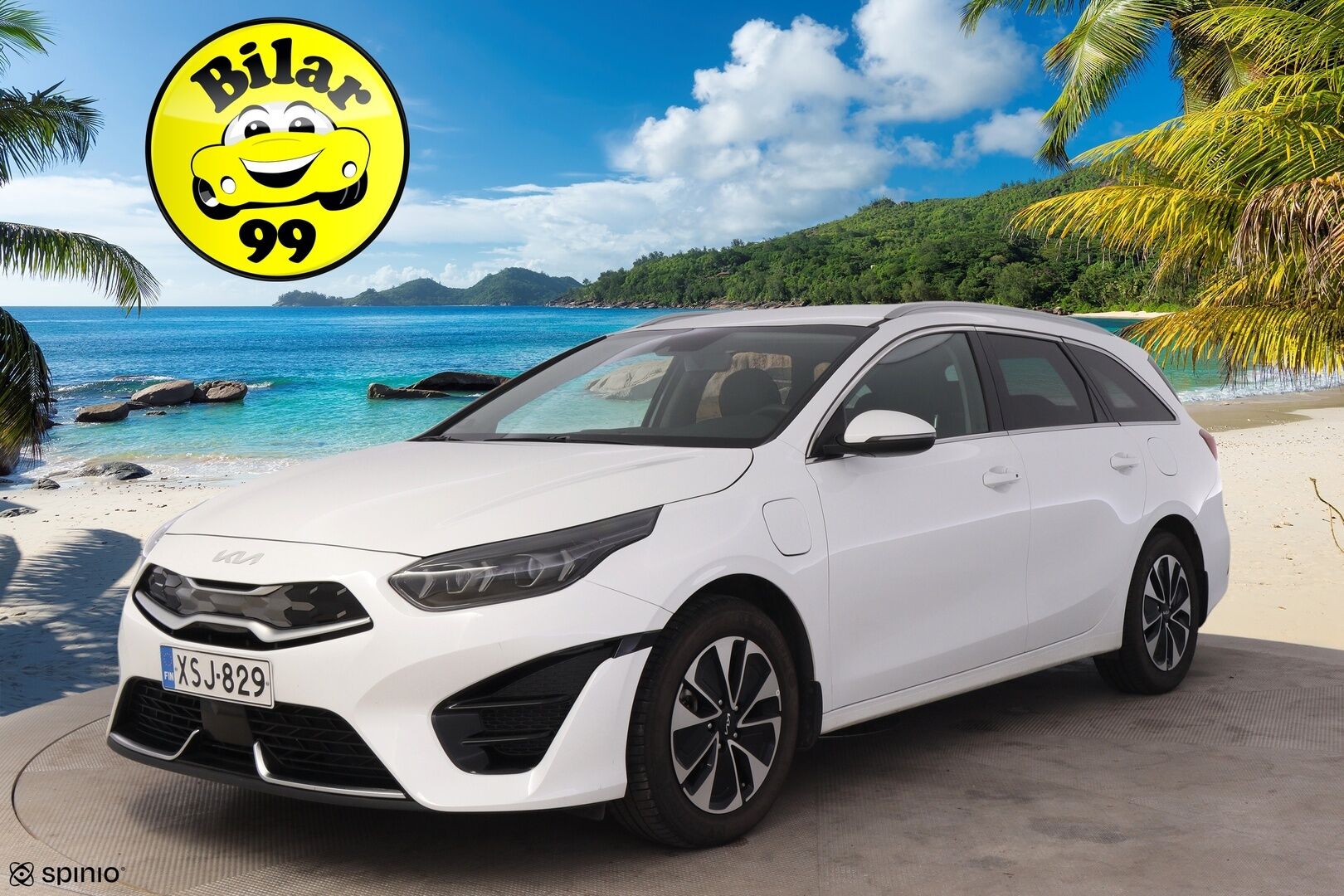 Kia Ceed 2024 1.6 GDI Plug-In Hybrid Business Premium SW DCT Aut *ACC / Kamera / KeyLessGo / LED / Navi / Puolinahat / Ratinlämmitin* - Kahdet huippukuntoiset merkkirenkaat! / Takuu voimassa / Vaihtoehto uudelle!