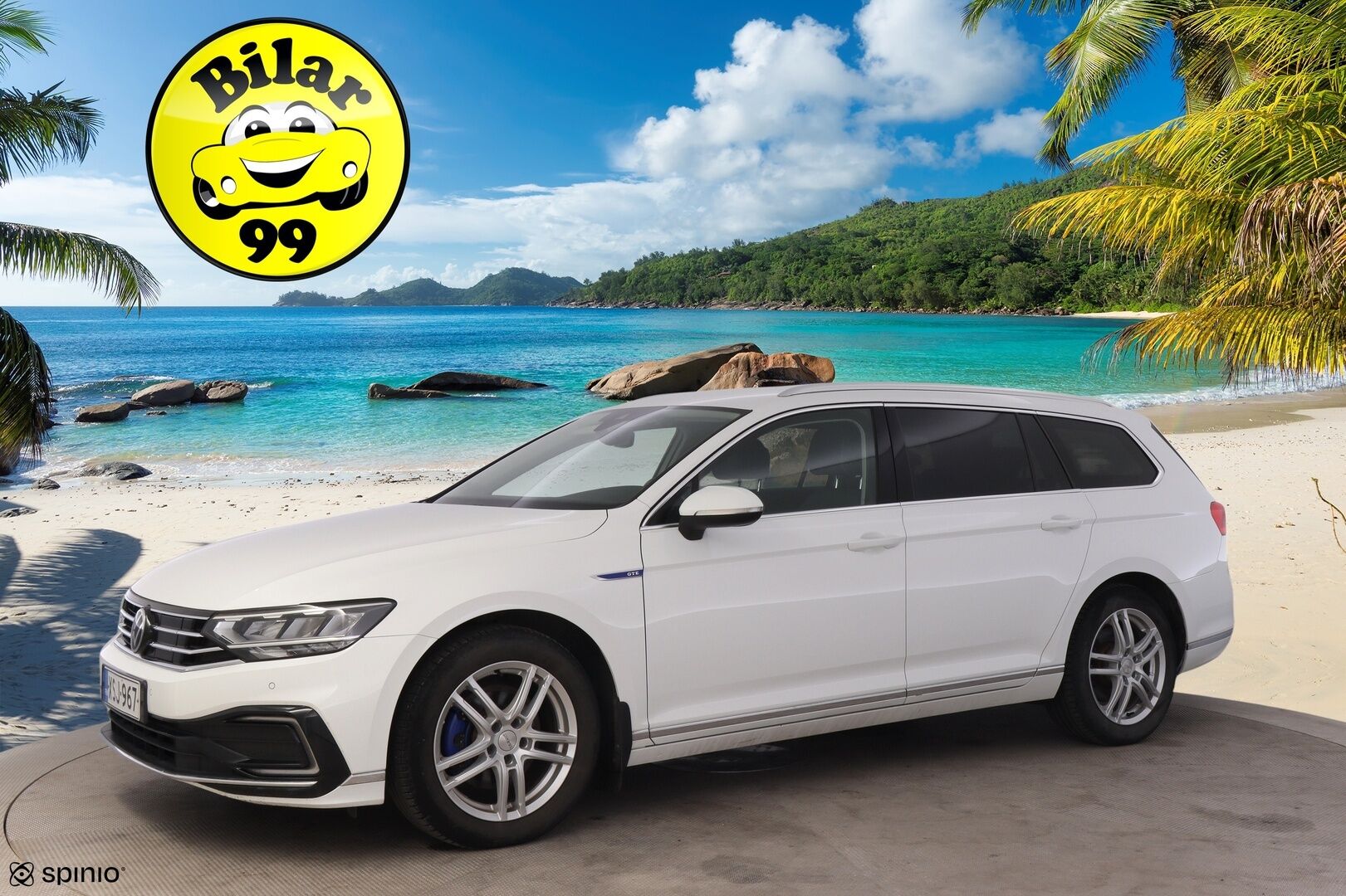 Volkswagen Passat 2021 Variant GTE Plug-In Hybrid 160 kW DSG* Digimittaristo / ACC / S.luukku / Nahka-alcantara / P. tutkat / Navi * - Facelift malli / Hiljentävät etulasit / 2x renkailla ja vanteilla / Hyvä huoltohistoria / 