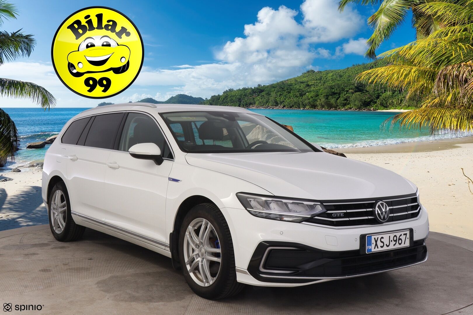 Volkswagen Passat 2021 Variant GTE Plug-In Hybrid 160 kW DSG* Digimittaristo / ACC / S.luukku / Nahka-alcantara / P. tutkat / Navi * - Facelift malli / Hiljentävät etulasit / 2x renkailla ja vanteilla / Hyvä huoltohistoria / 