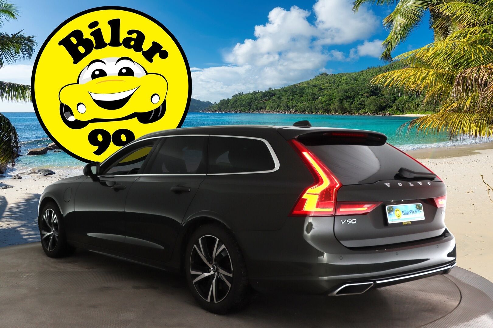Volvo V90 2020 T8 Recharge AWD Momentum Aut. *Adapt.Vakkari / Webasto / HUD / 360° / Muistipenkki / Nahkasisusta / KeylessGo / Sähköluukku*