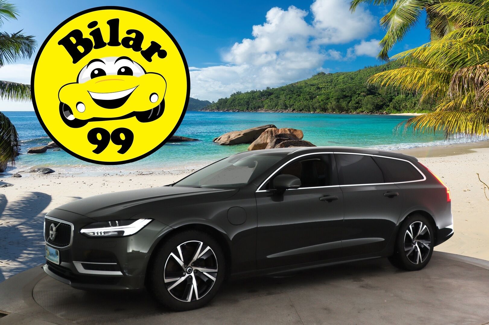 Volvo V90 2020 T8 Recharge AWD Momentum Aut. *Adapt.Vakkari / Webasto / HUD / 360° / Muistipenkki / Nahkasisusta / KeylessGo / Sähköluukku*