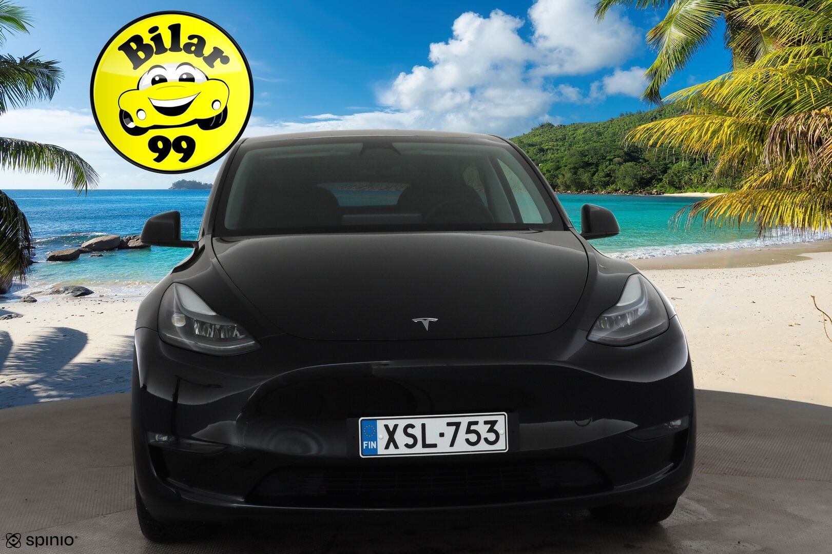 Tesla Model Y 2024 Long Range * Koukku / ILP / ACC / Lasikatto / Matrix-LED / P.Kamera / Muistipenkki / Premium Audio / Navi / Keyless * - 1-om Suomi-auto / 2x Latauskaapelit / Kahdet renkaat aluvanteilla