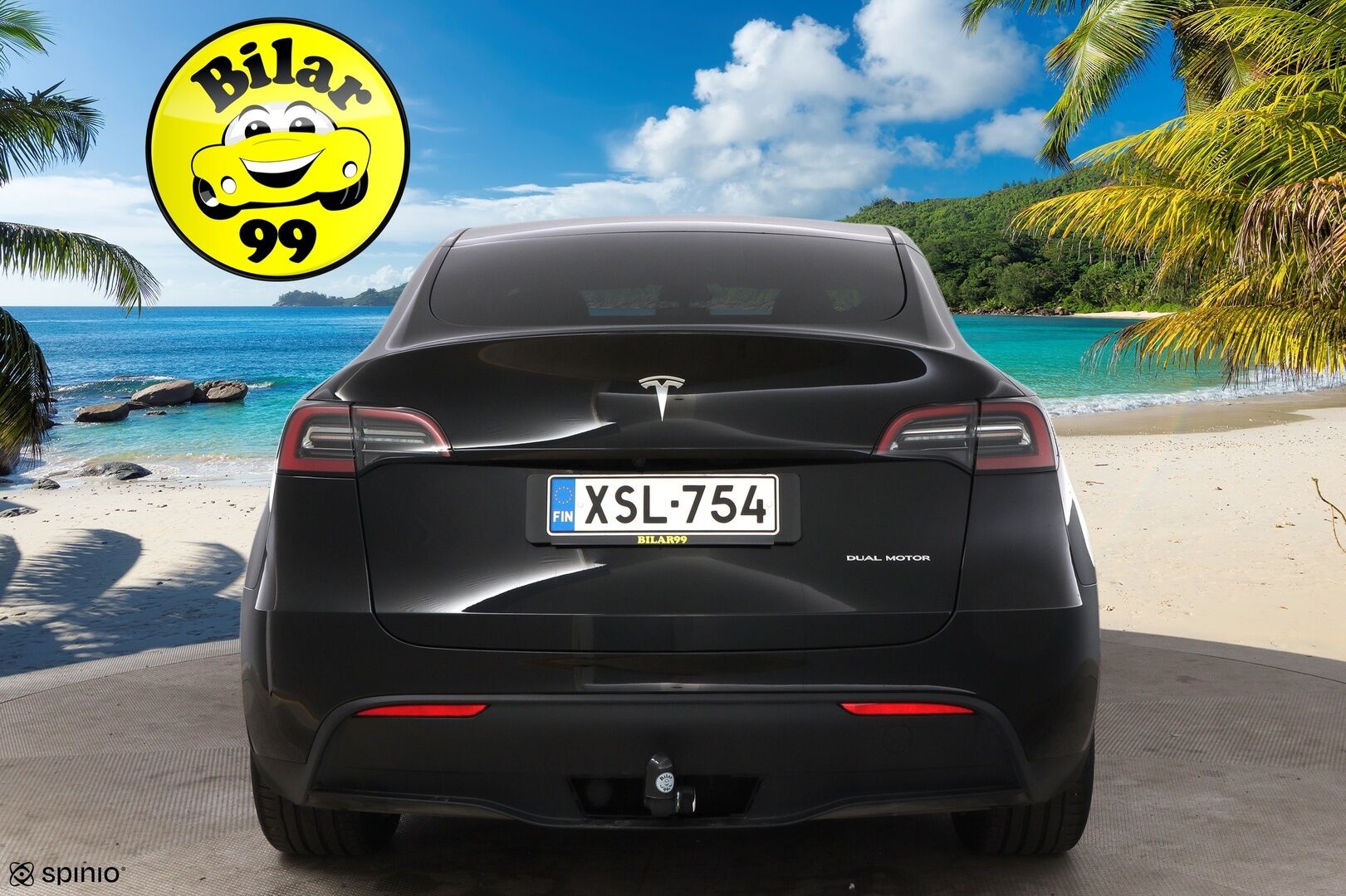 Tesla Model Y 2024 Long Range - 1-Omisteinen Suomiauto / Vetokoukku / Lämpöpumppu / Matrix LED / P.Kamera / Adapt.Vakkari / Lasikatto / 2x Vanteet / Juuri saapunut Tampereelle!