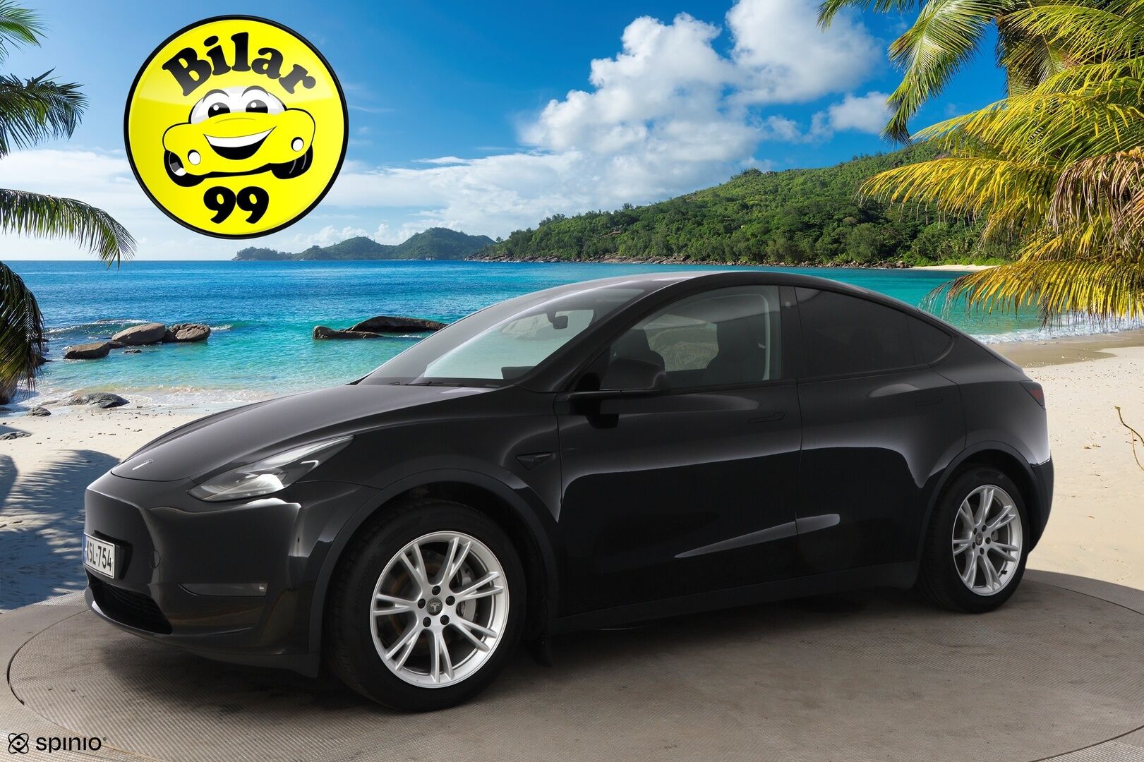 Tesla Model Y 2024 Long Range - 1-Omisteinen Suomiauto / Vetokoukku / Lämpöpumppu / Matrix LED / P.Kamera / Adapt.Vakkari / Lasikatto / 2x Vanteet / Juuri saapunut Tampereelle!