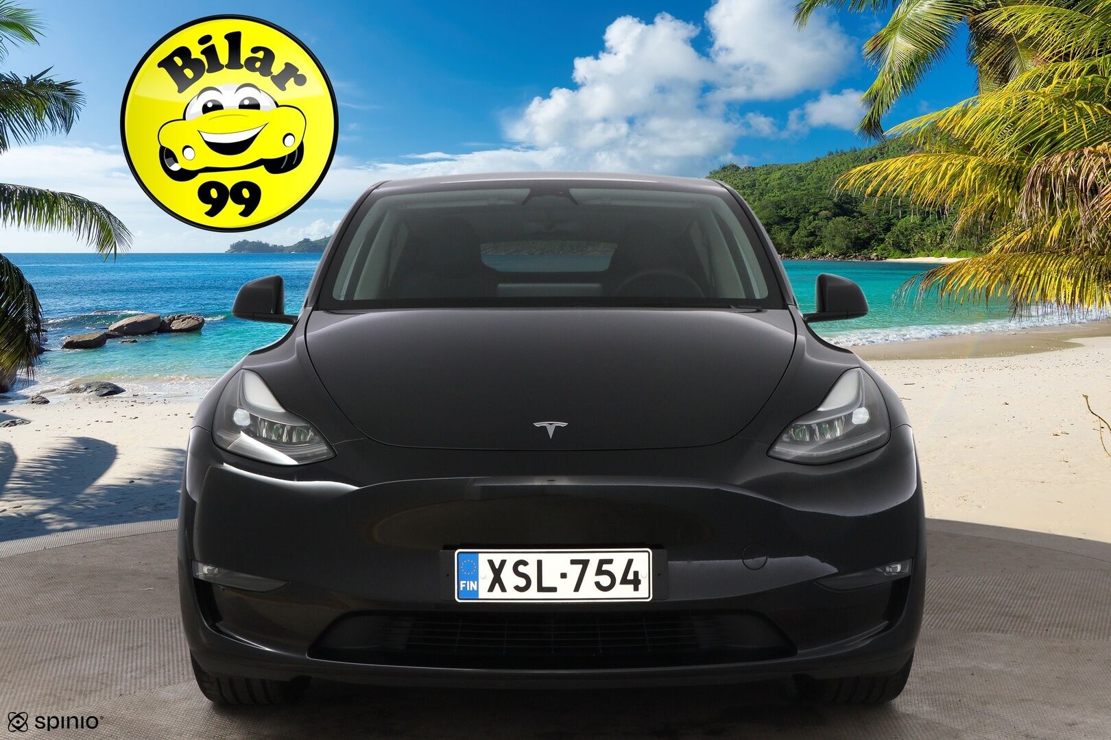 Tesla Model Y 2024 Long Range - 1-Omisteinen Suomiauto / Vetokoukku / Lämpöpumppu / Matrix LED / P.Kamera / Adapt.Vakkari / Lasikatto / 2x Vanteet / Juuri saapunut Tampereelle!