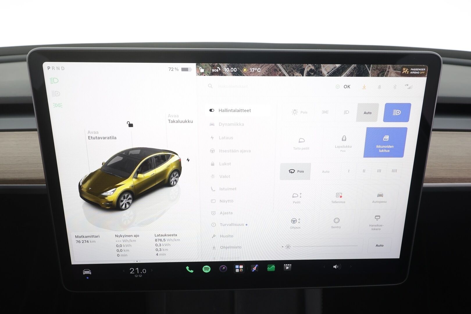 Tesla Model Y 2024 RWD - | ACC | ILP | Koukku | Matrix | Ryzen | Lasikatto | Premium audio | Muistipenkki | Sähkönahat  | 1-om suomiauto | ALV | 