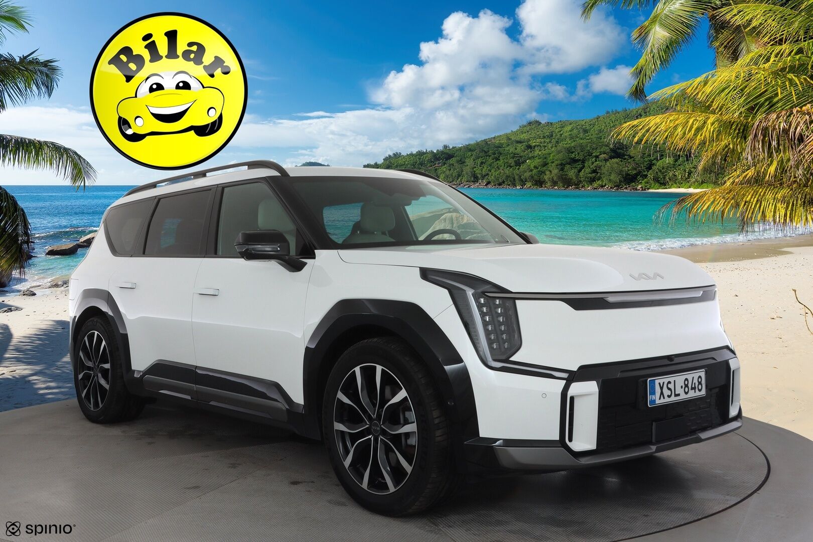 Kia EV9 2024 GT-Line AWD 99,8kWh 384hv 7P 1st Edition - | ACC | ILP | Koukku | HUD | 360° | Meridian | Ilm. relax nahat | Matrix | Hieronta | Panorama | Muistipenkki | HDA | CTA | BSM | 1-om suomiauto | Merkkihuollettu | ALV |