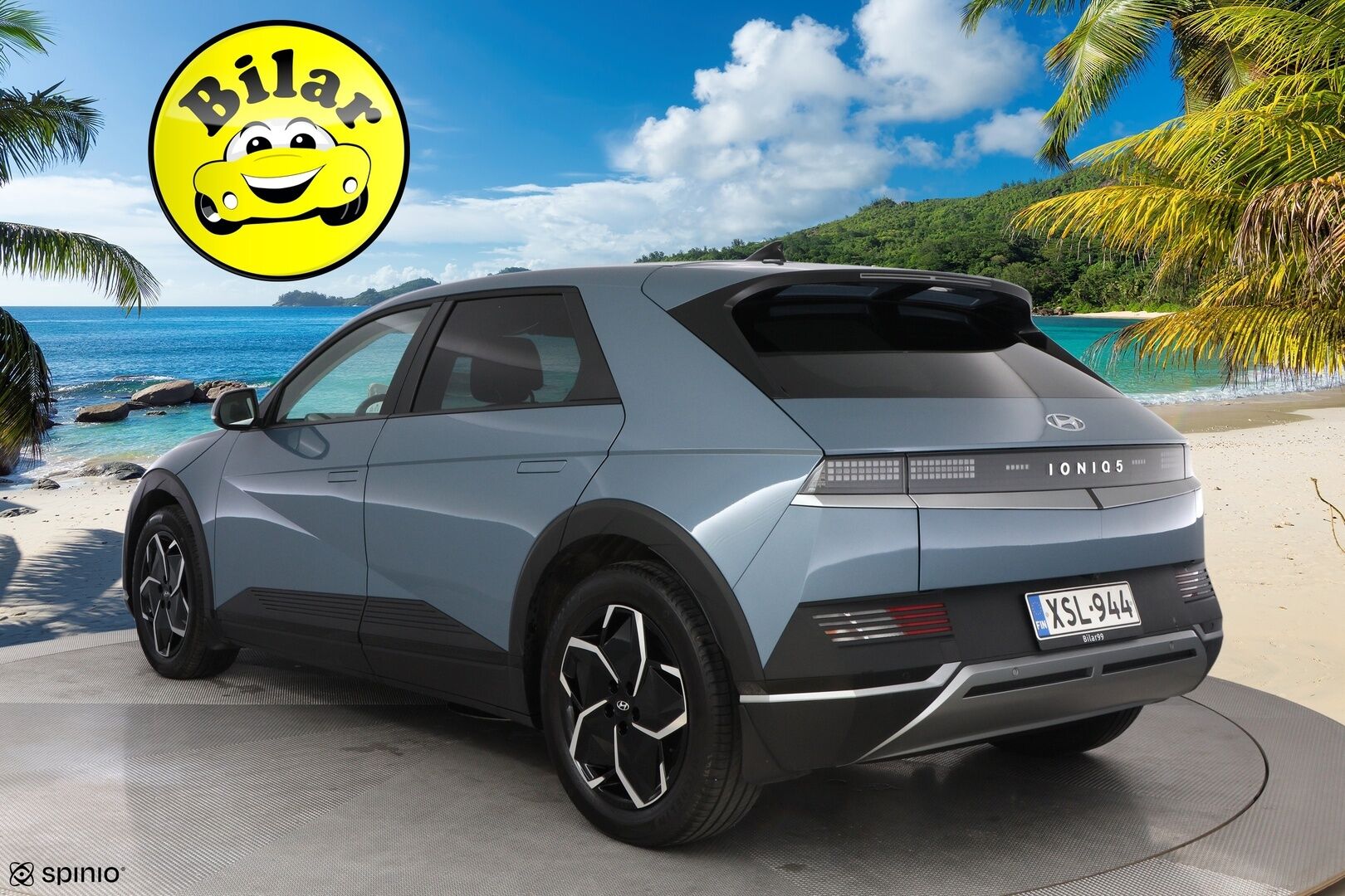Hyundai IONIQ 5 2024 77 kWh 229 hv Style - Suomiauto | Lämpöpumppu | Akuston Esilämmitys | ACC | Peruutuskamera | Adapt.LED | BLIS | Merkkihuollot | MY24